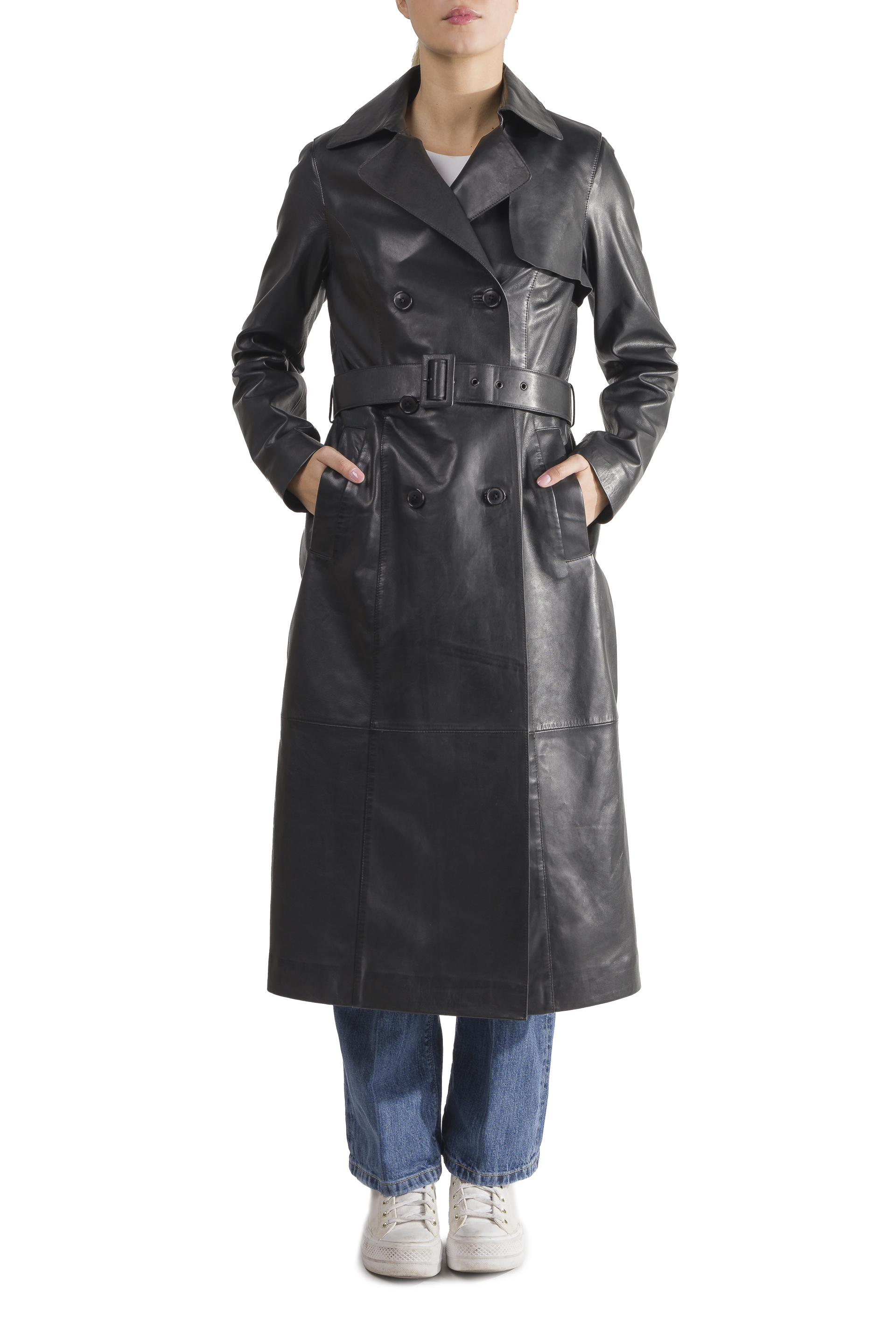 Gabardine de pele Célia