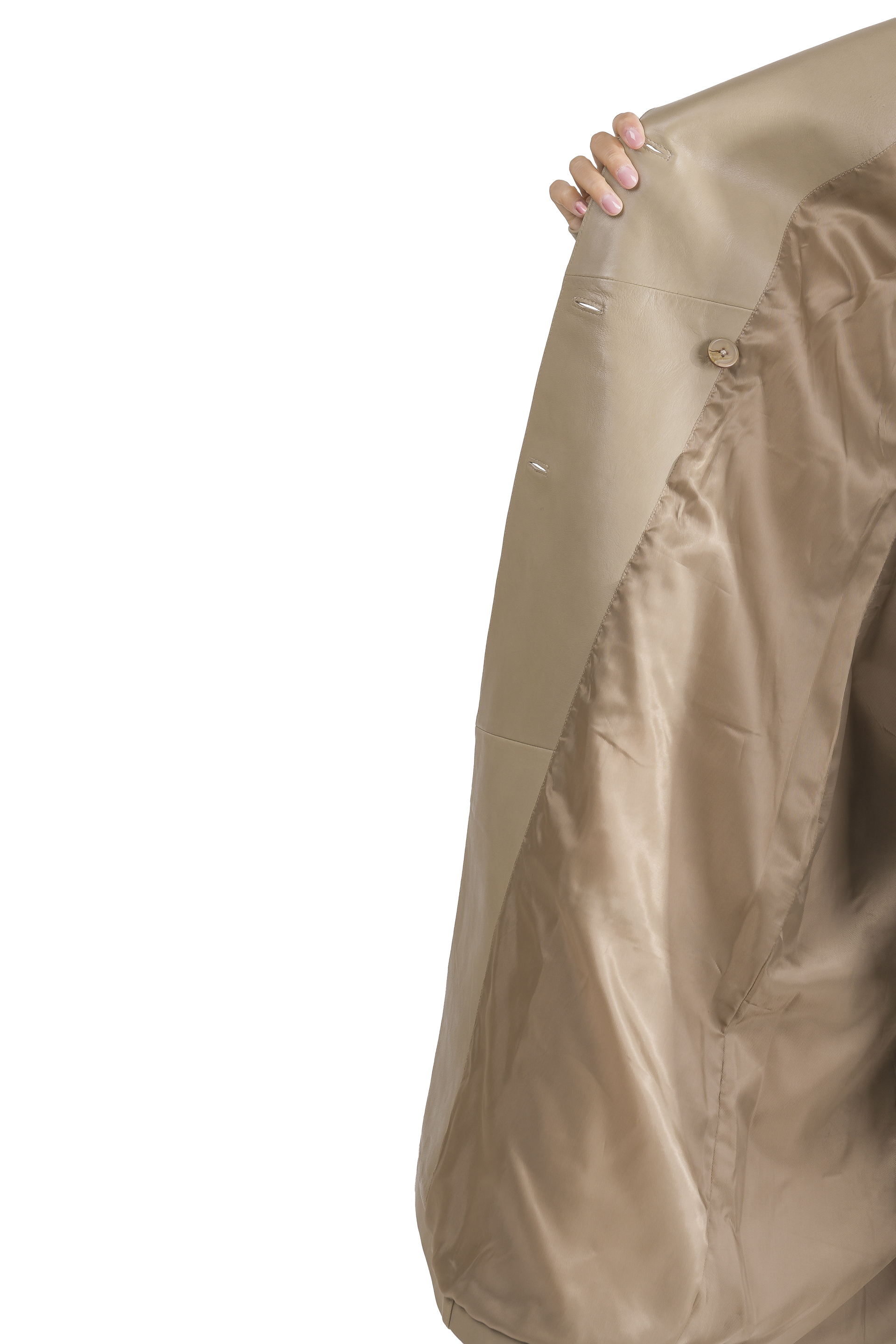 Gabardine de pele Célia