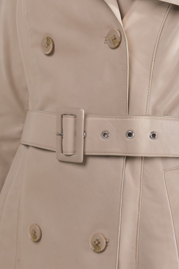 Gabardine de pele Célia