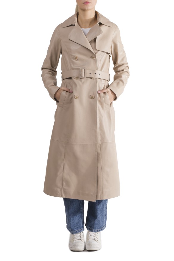 Gabardine de pele Clia
