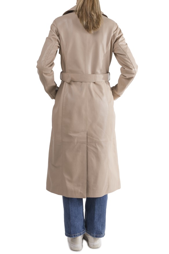 Gabardine de pele Clia