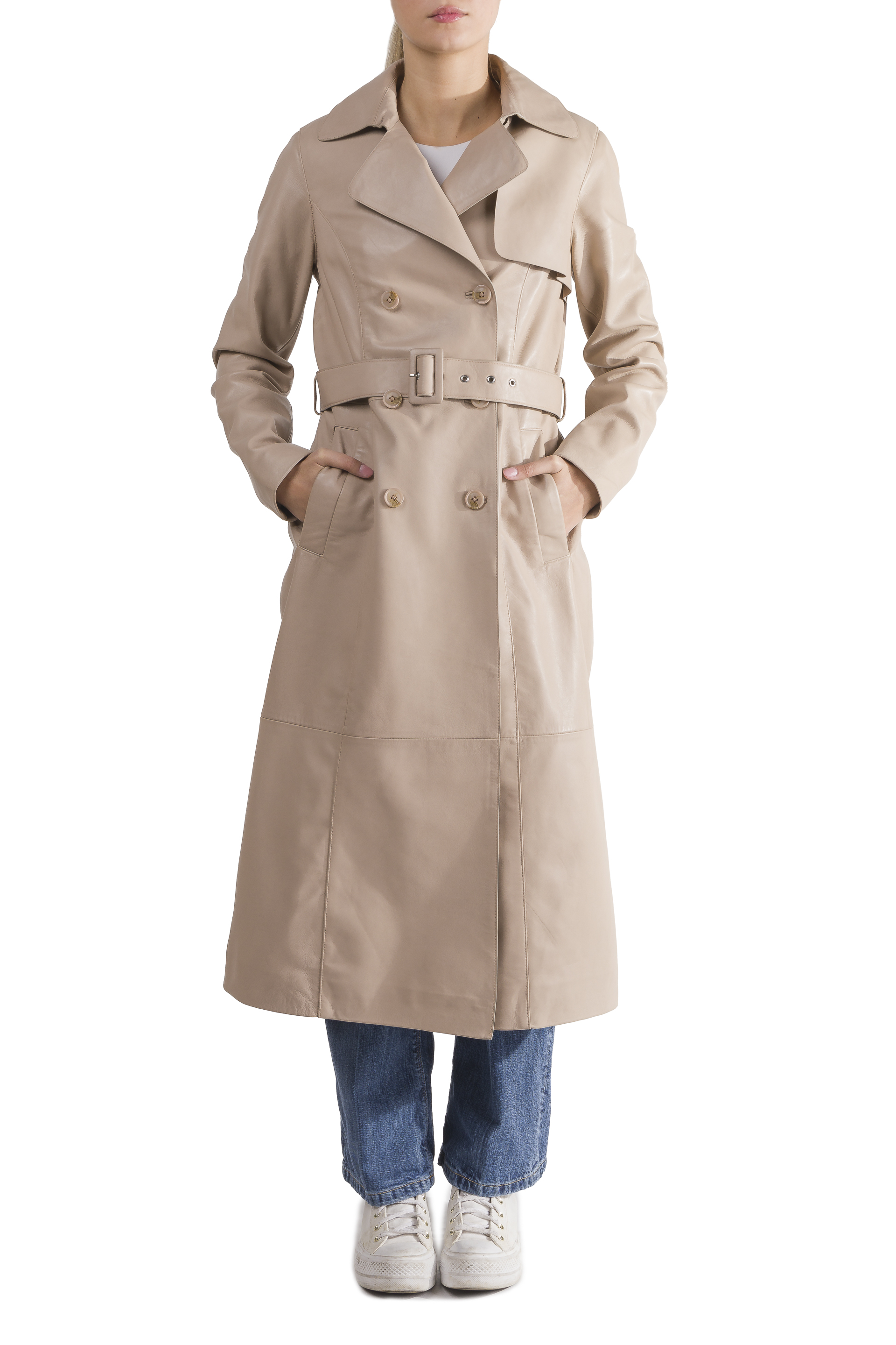 Gabardine de pele Célia