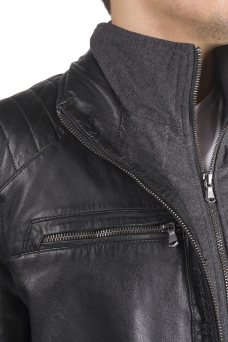 Bluso de pele Martim