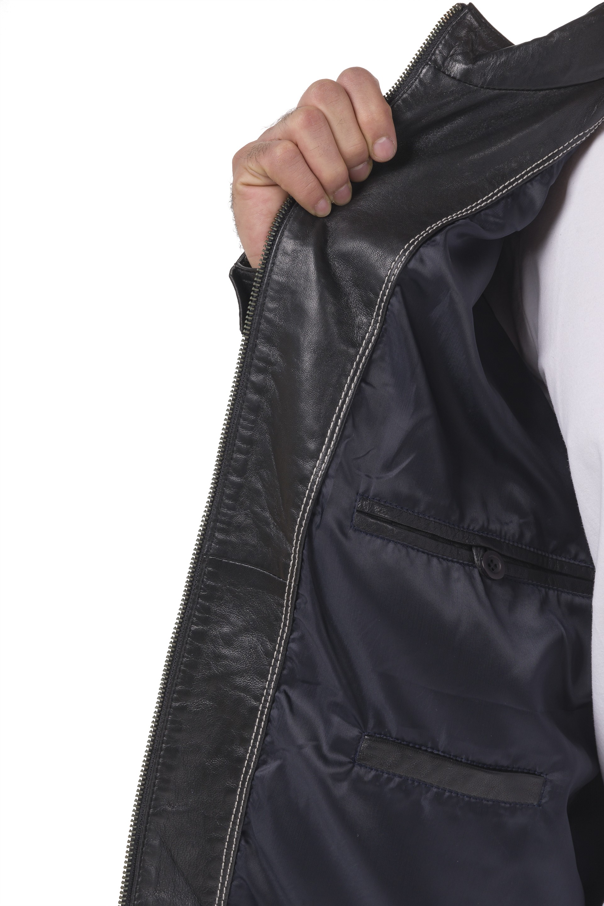 Blusão de pele Benjamin