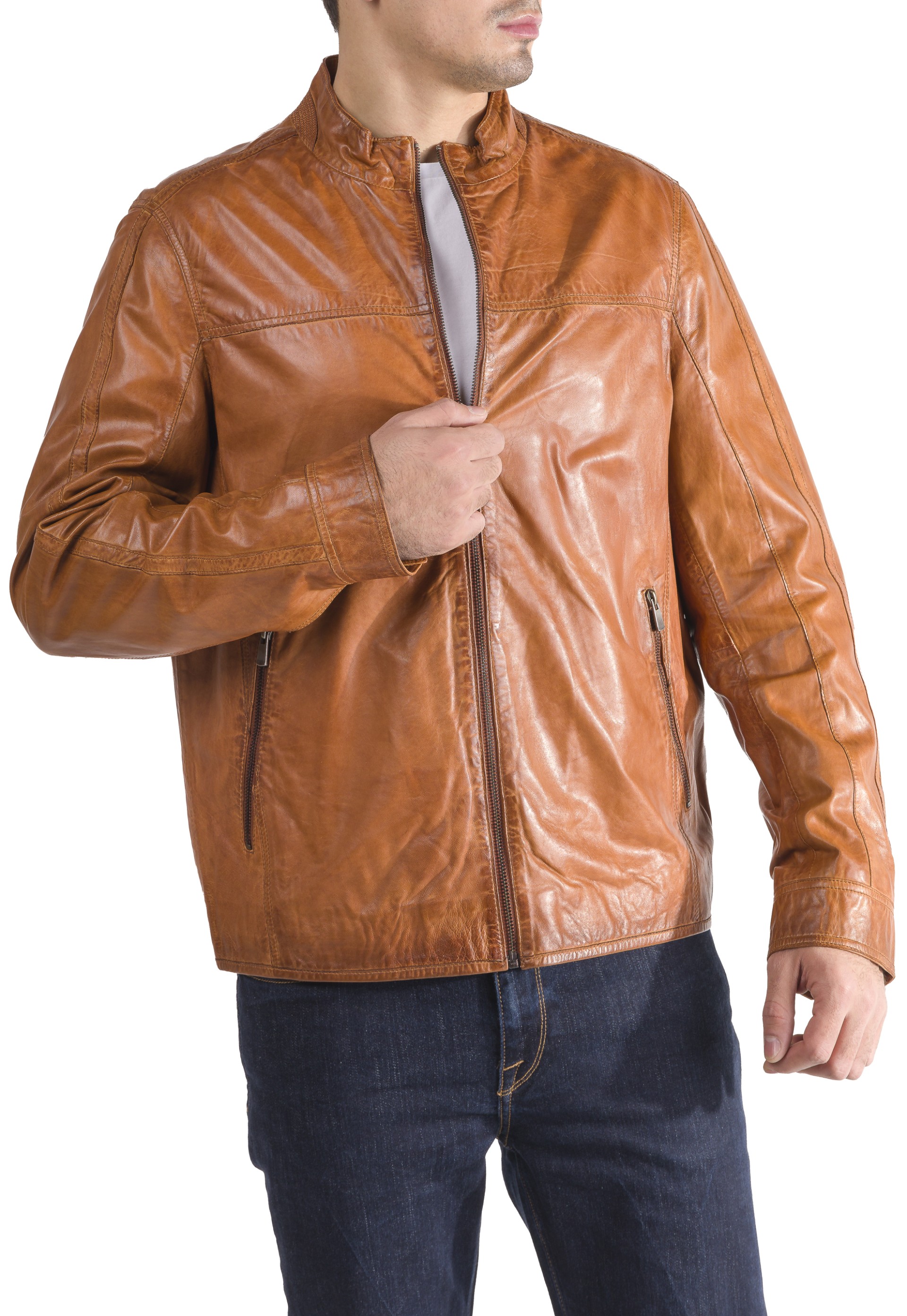 Blusão de pele Benjamin