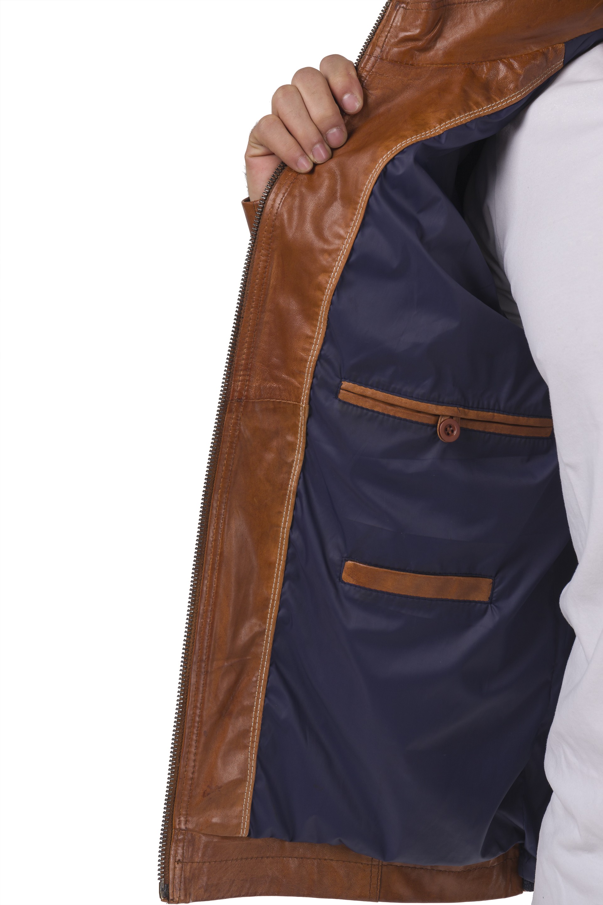 Blusão de pele Isac