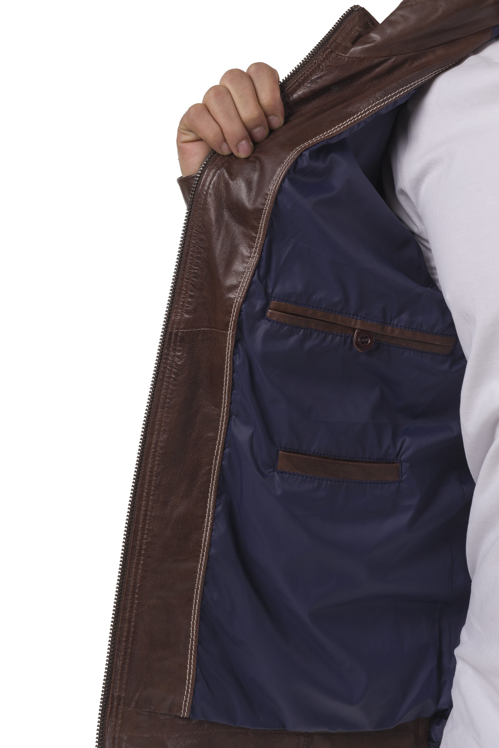 Blusão de pele Isac