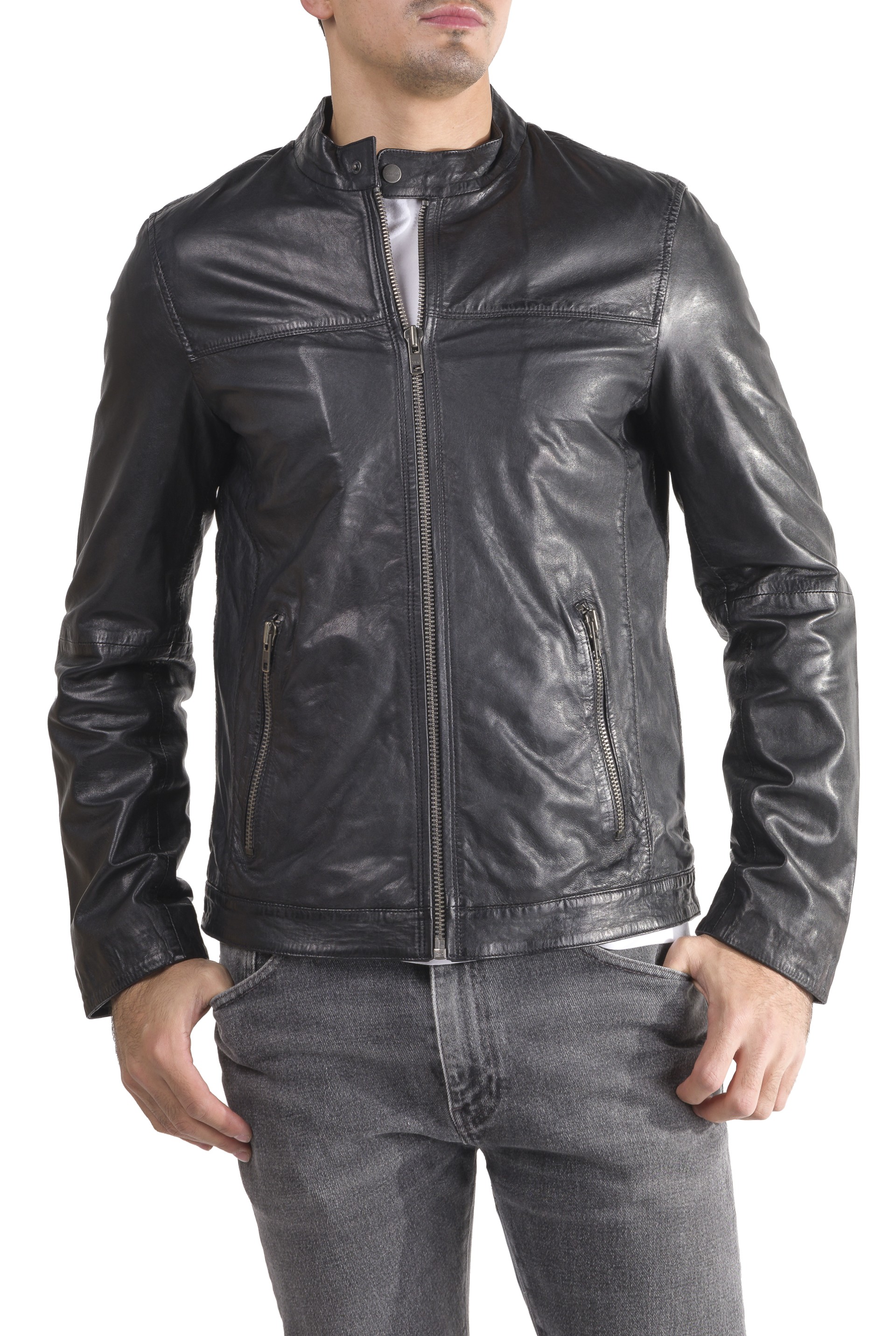 Blusão de pele Tiago