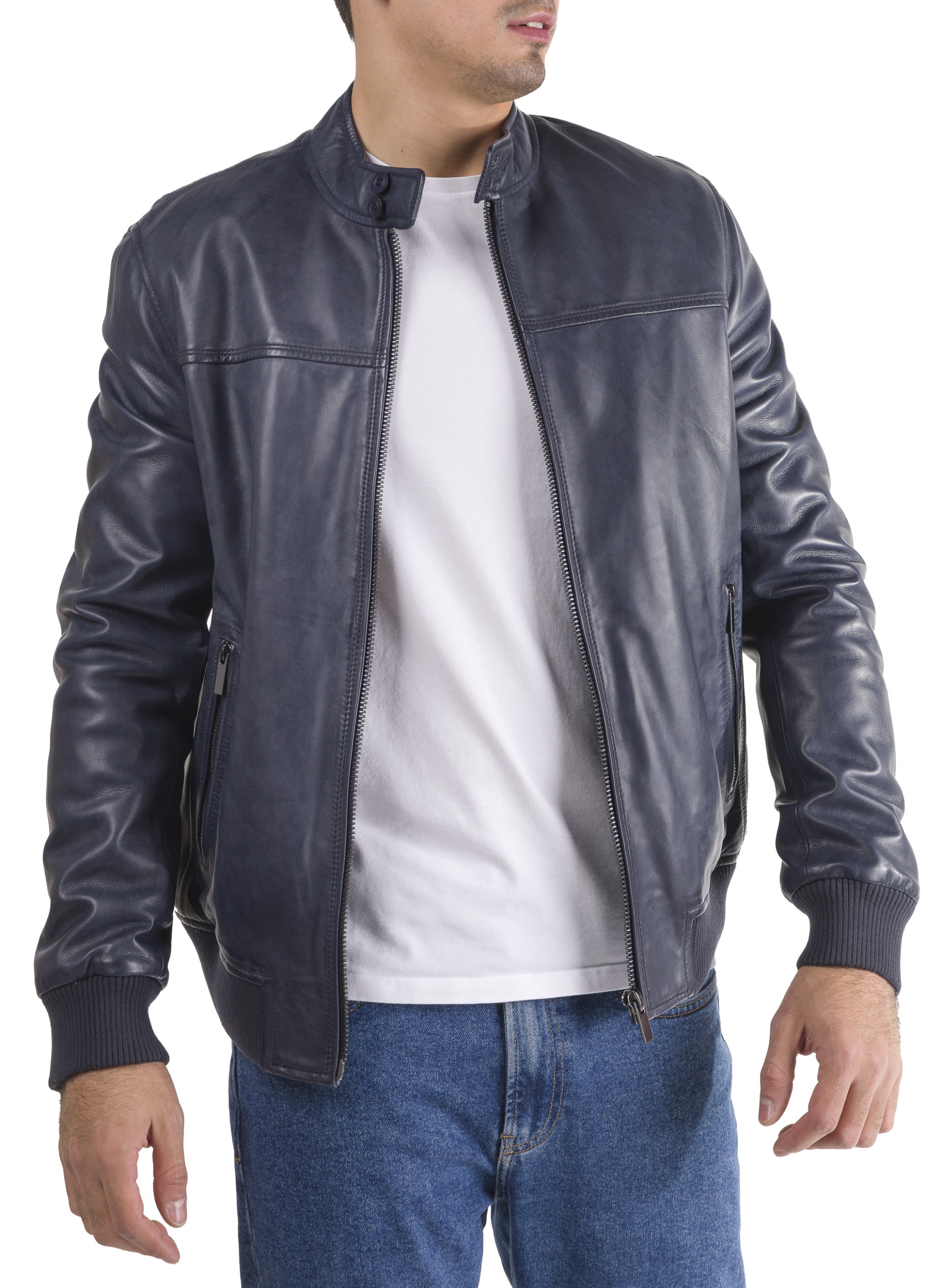 Blusão em pele Henrique