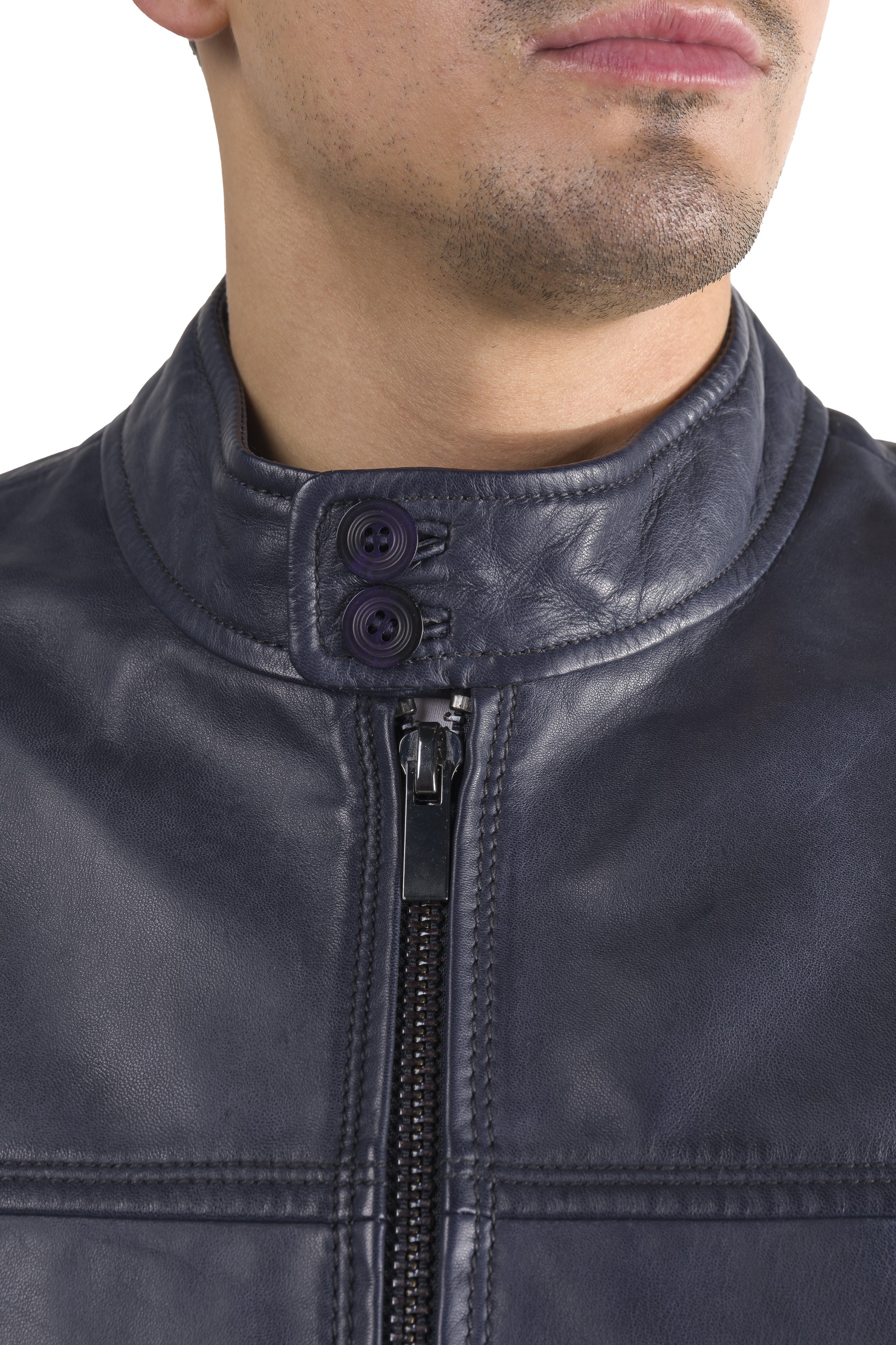 Blusão em pele Henrique