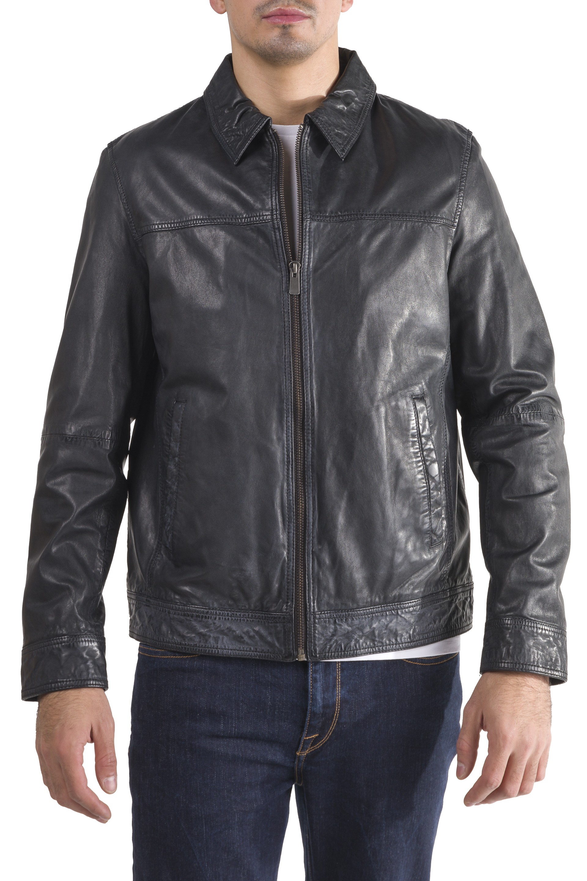 Blusão de pele Bernardo