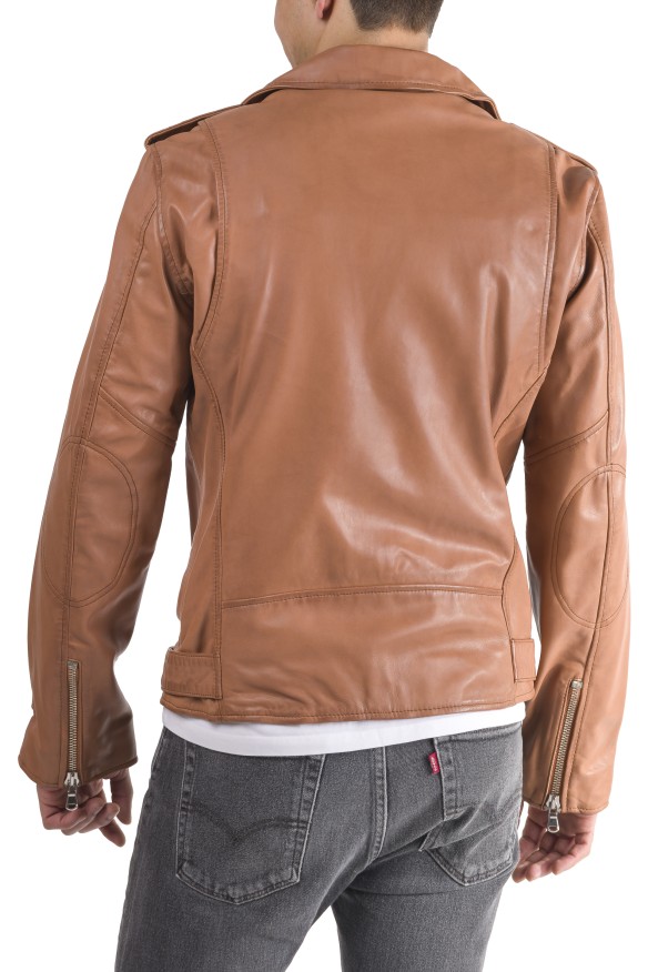 Biker de pele Tim