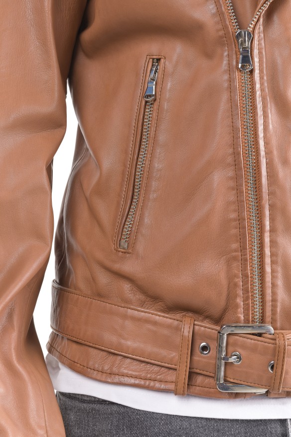 Biker de pele Tim