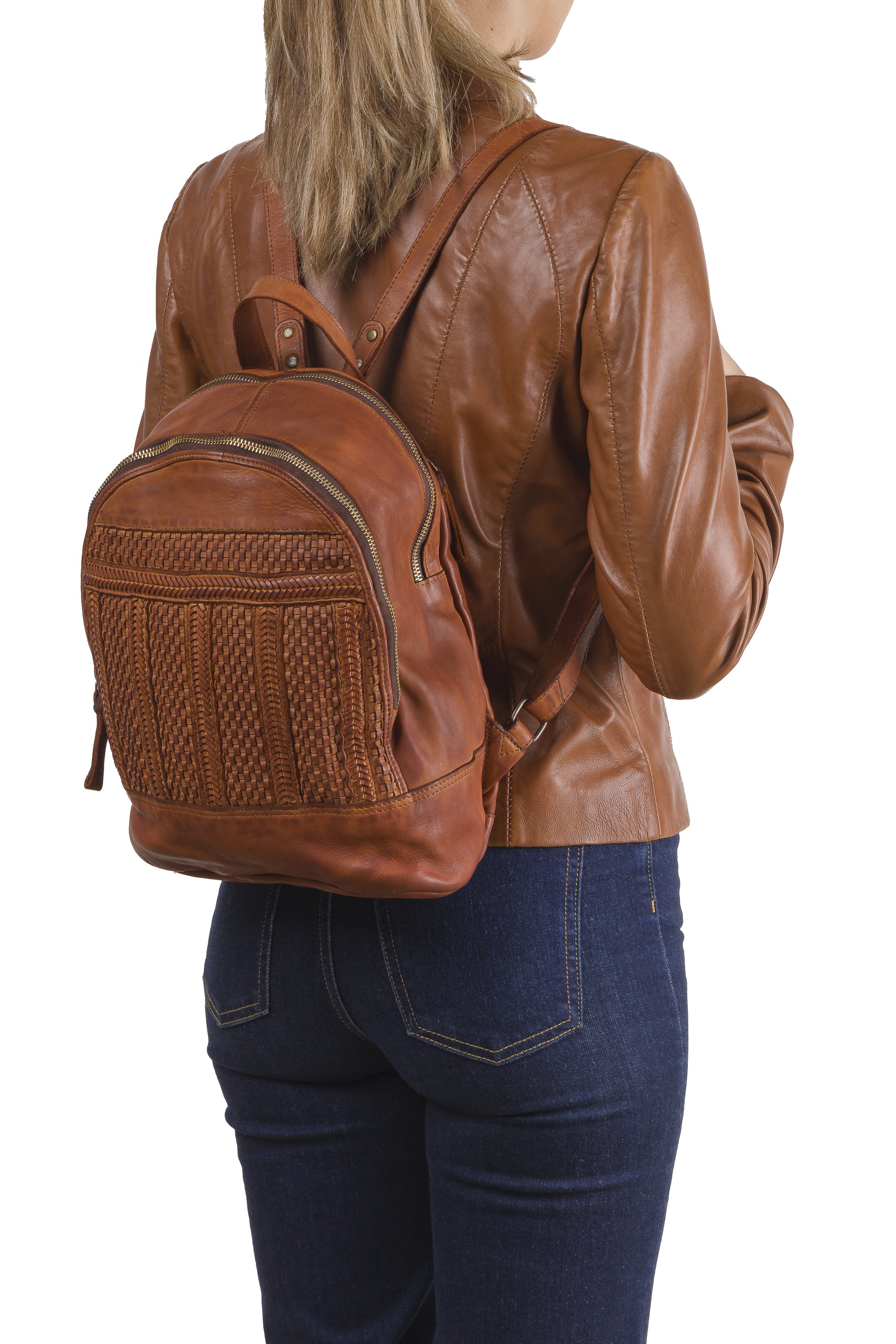 Mochila em pele 230.AL