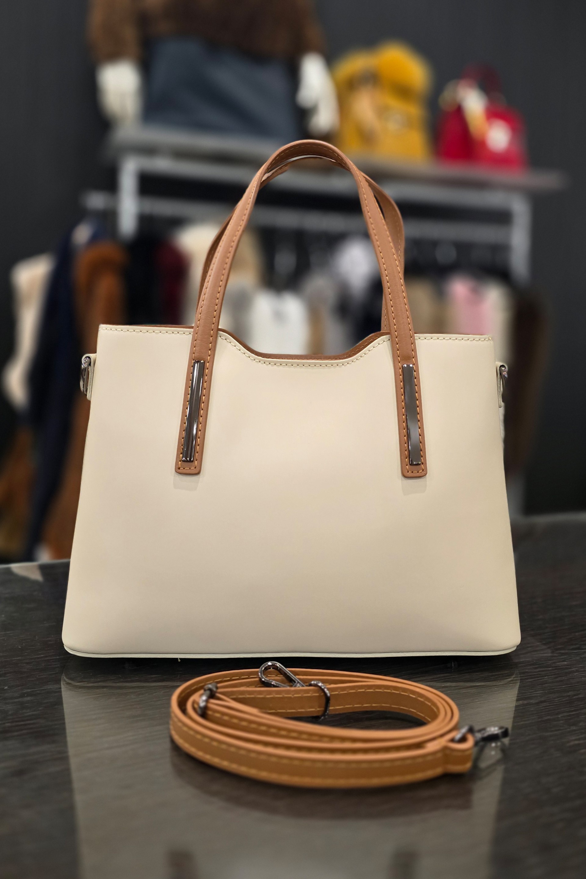 Mala em pele Amsterdã