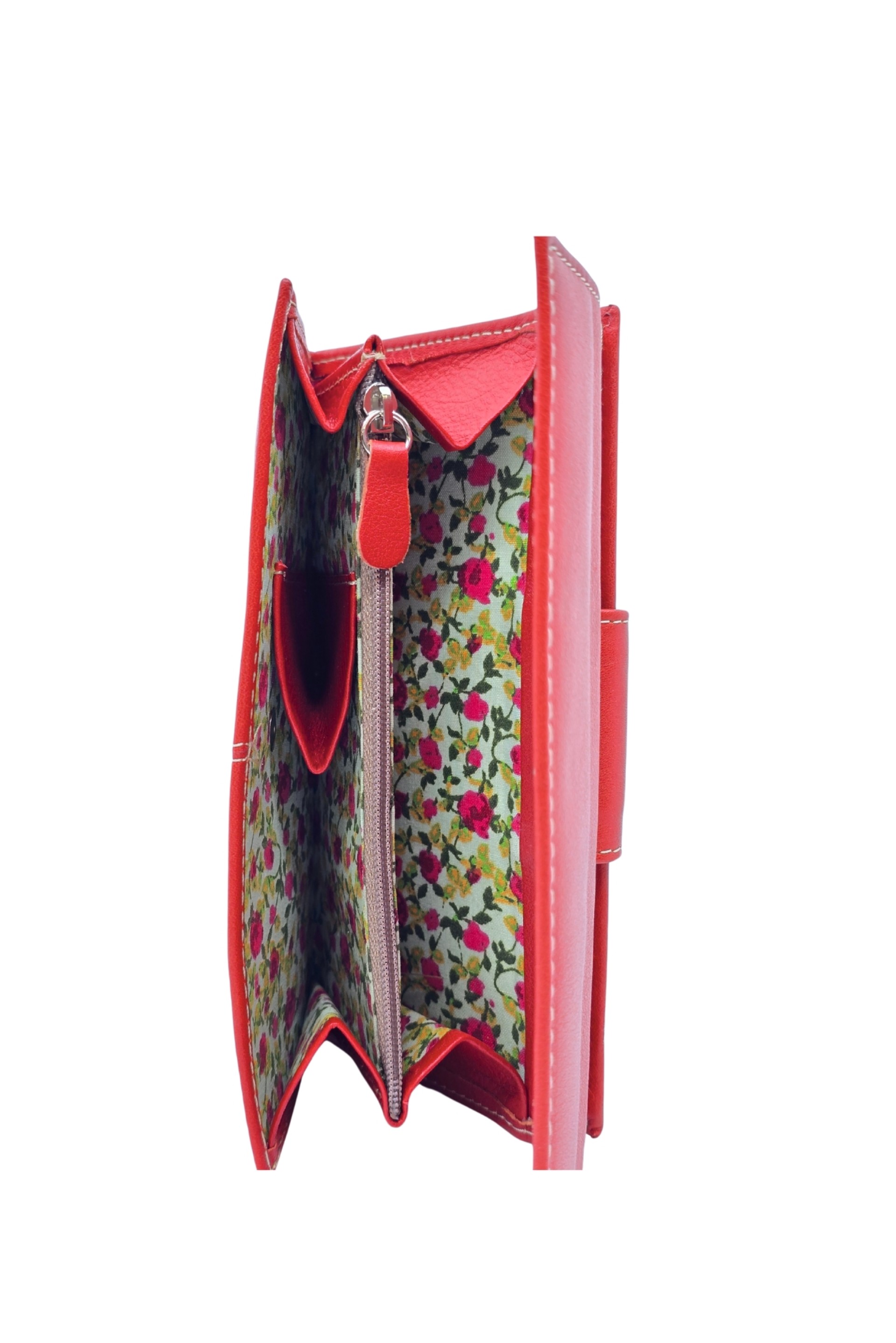 Carteira em pele Lirio