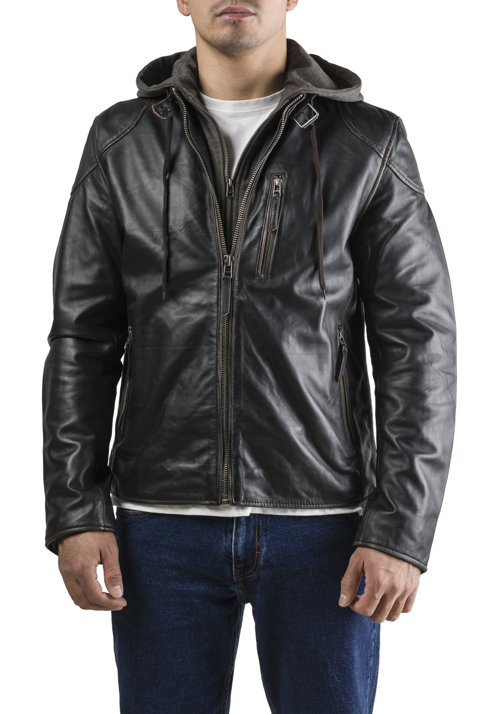 Blusão em pele Urban