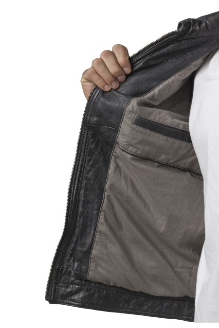 Bluso em pele Maverick