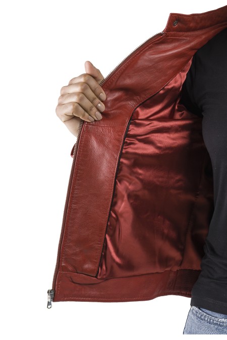 Bluso em pele Andreia