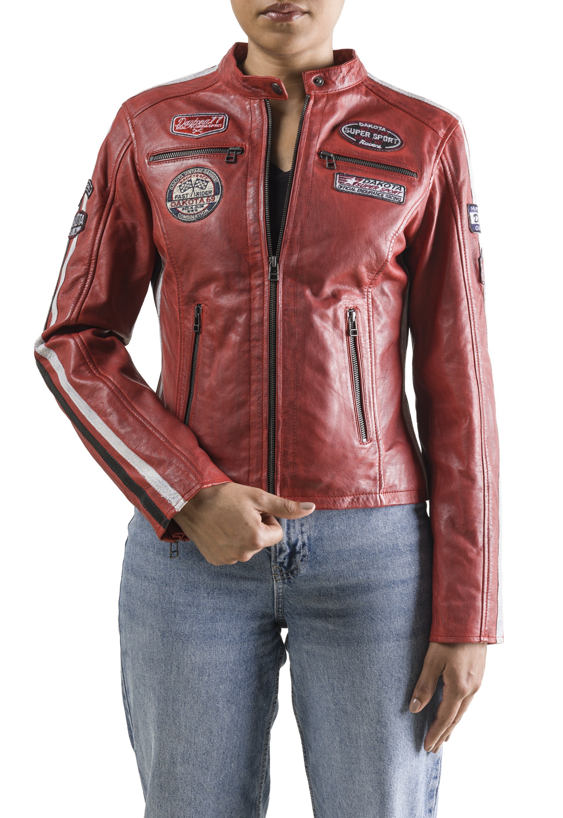 Blusăo em pele Penélope