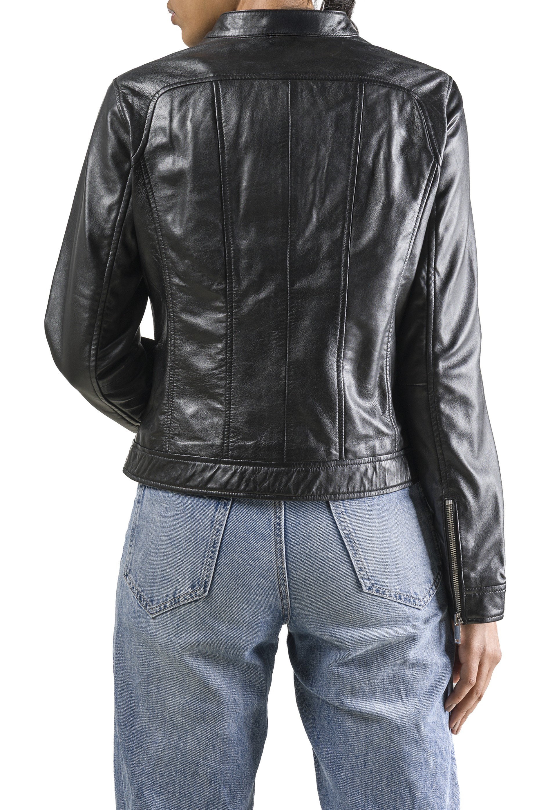 Blusão em pele Emanuela