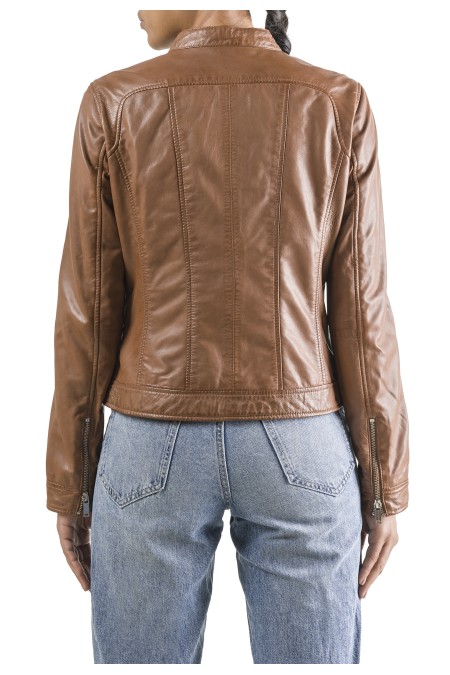 Bluso em pele Emanuela