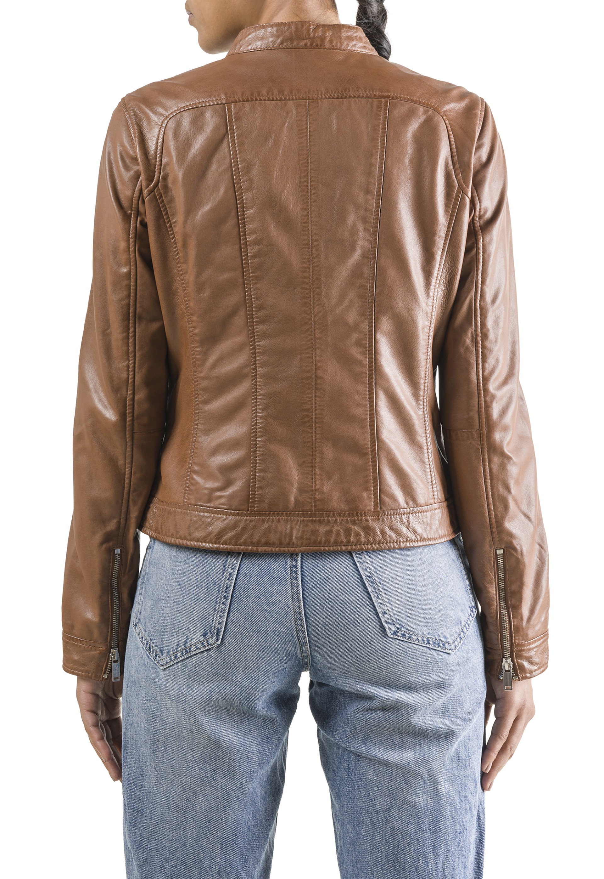 Blusão em pele Emanuela