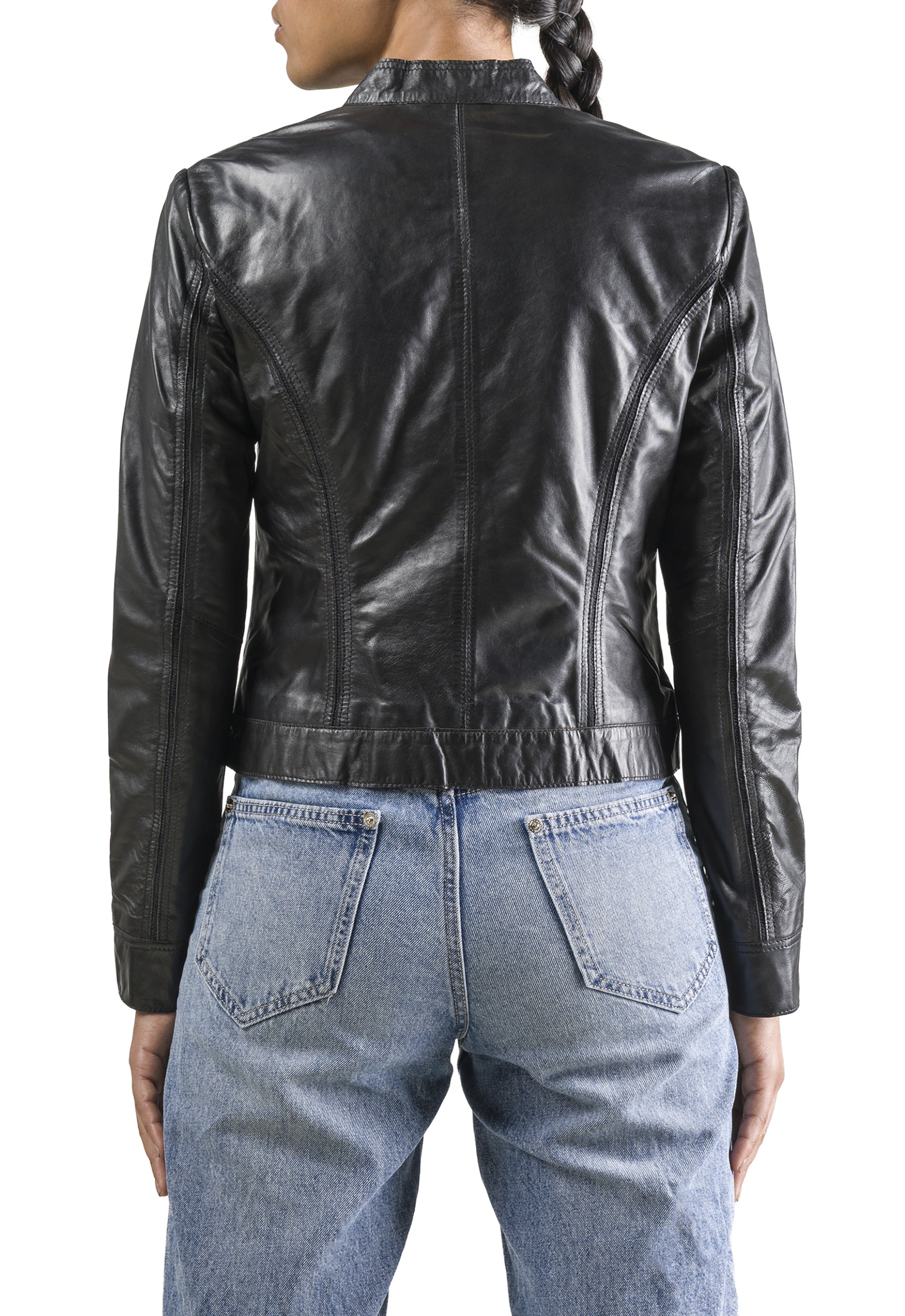 Blusão em pele Luzia