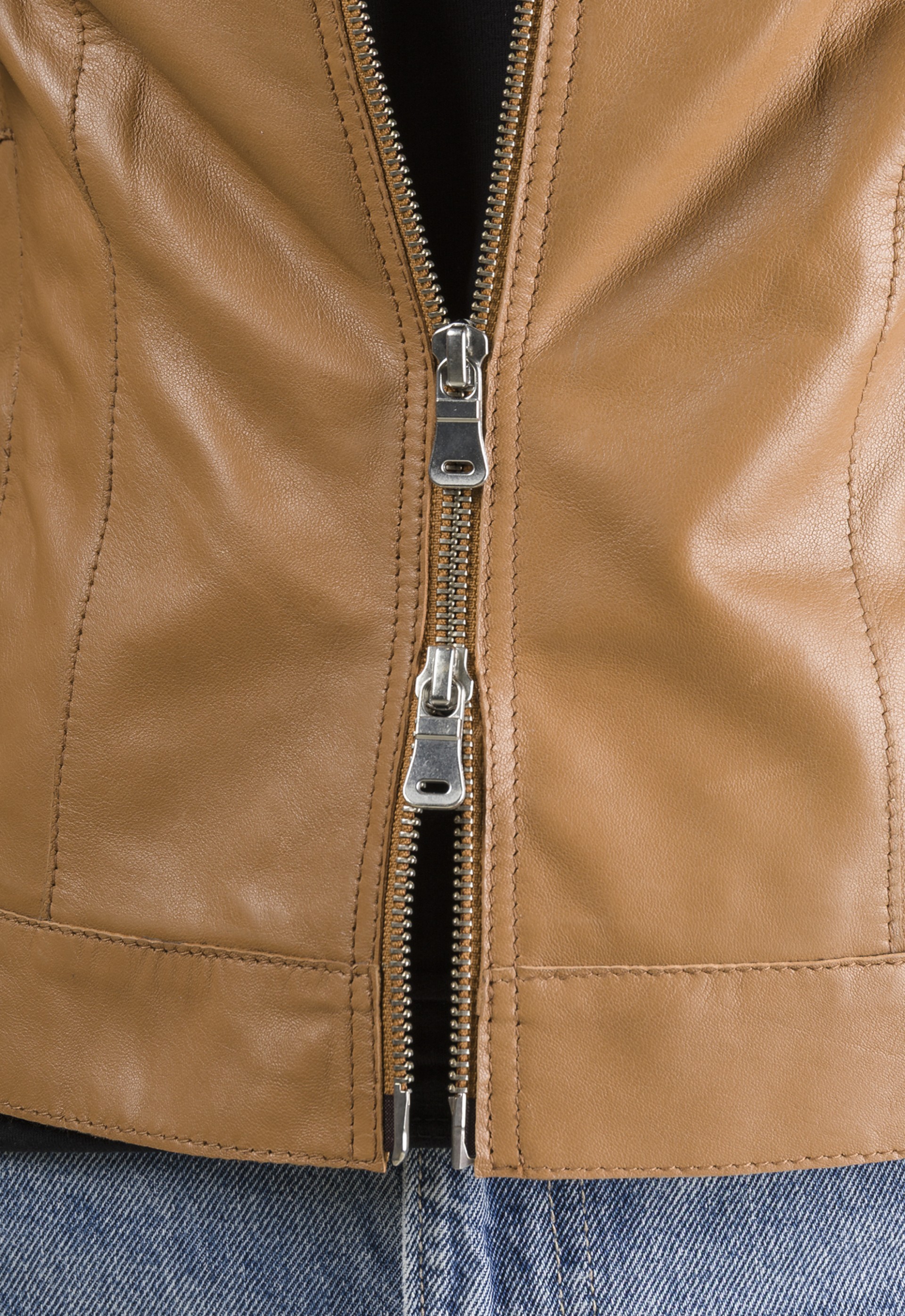 Blusão em pele Luzia