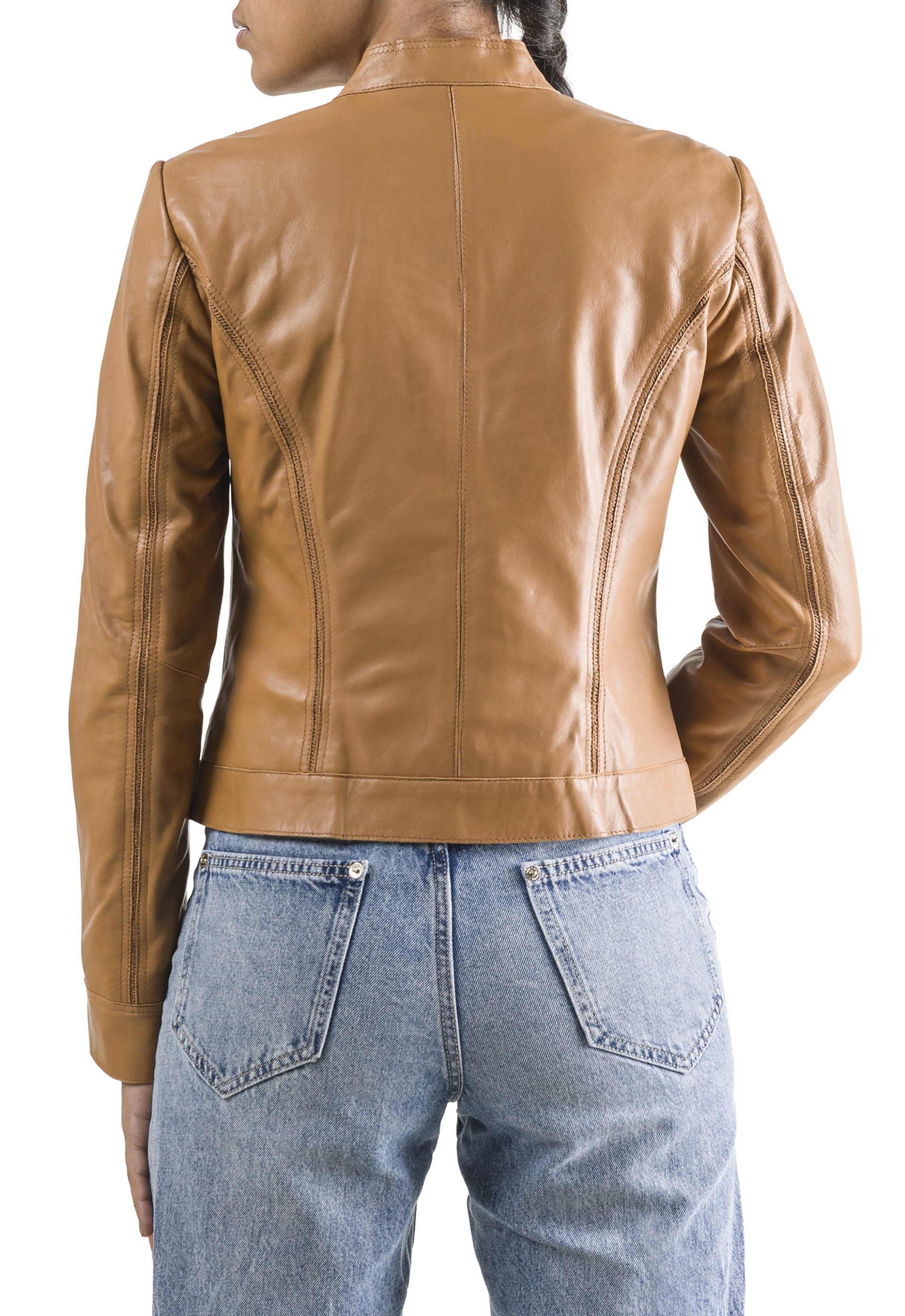 Blusão em pele Luzia