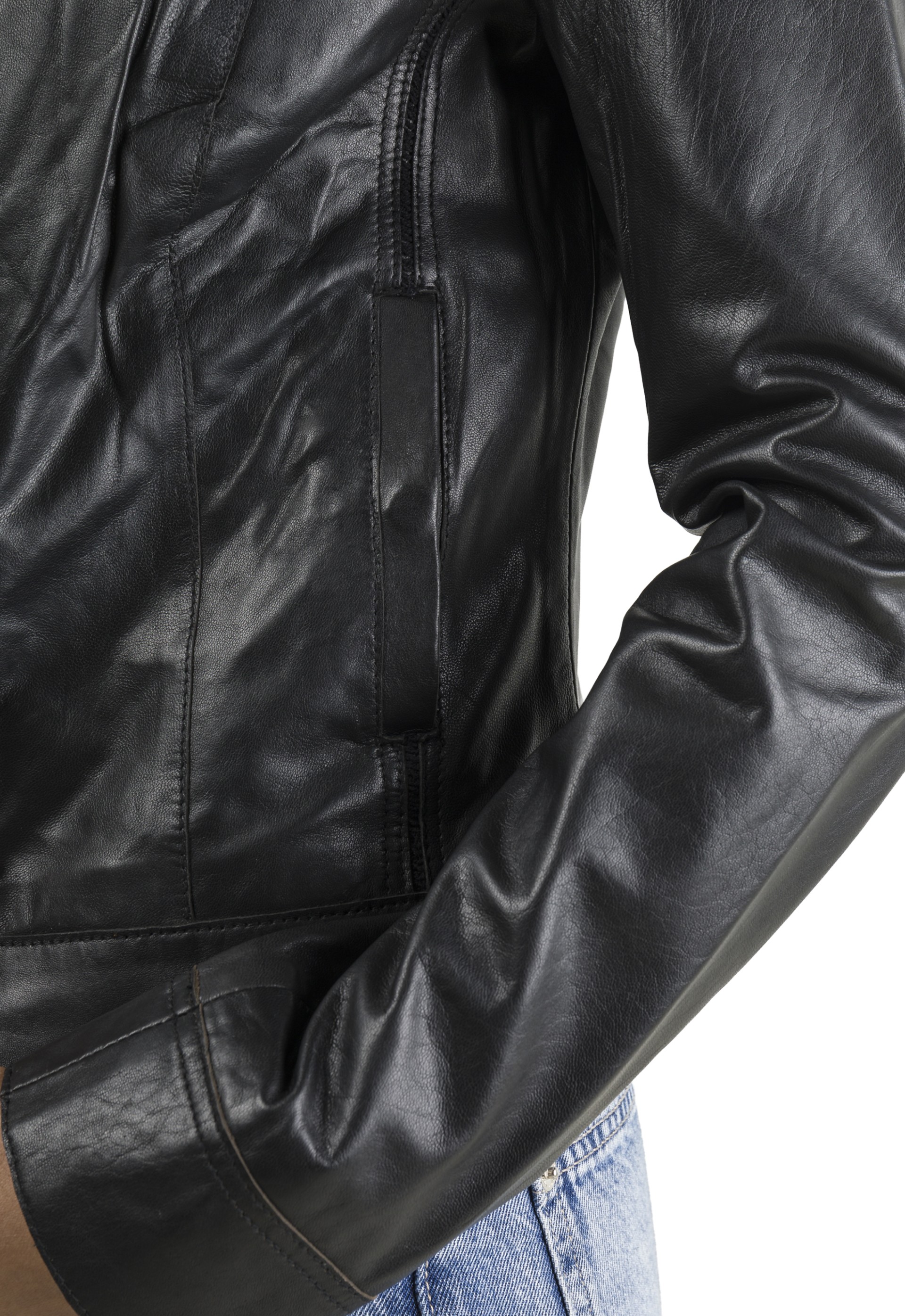 Blusão em pele Amália