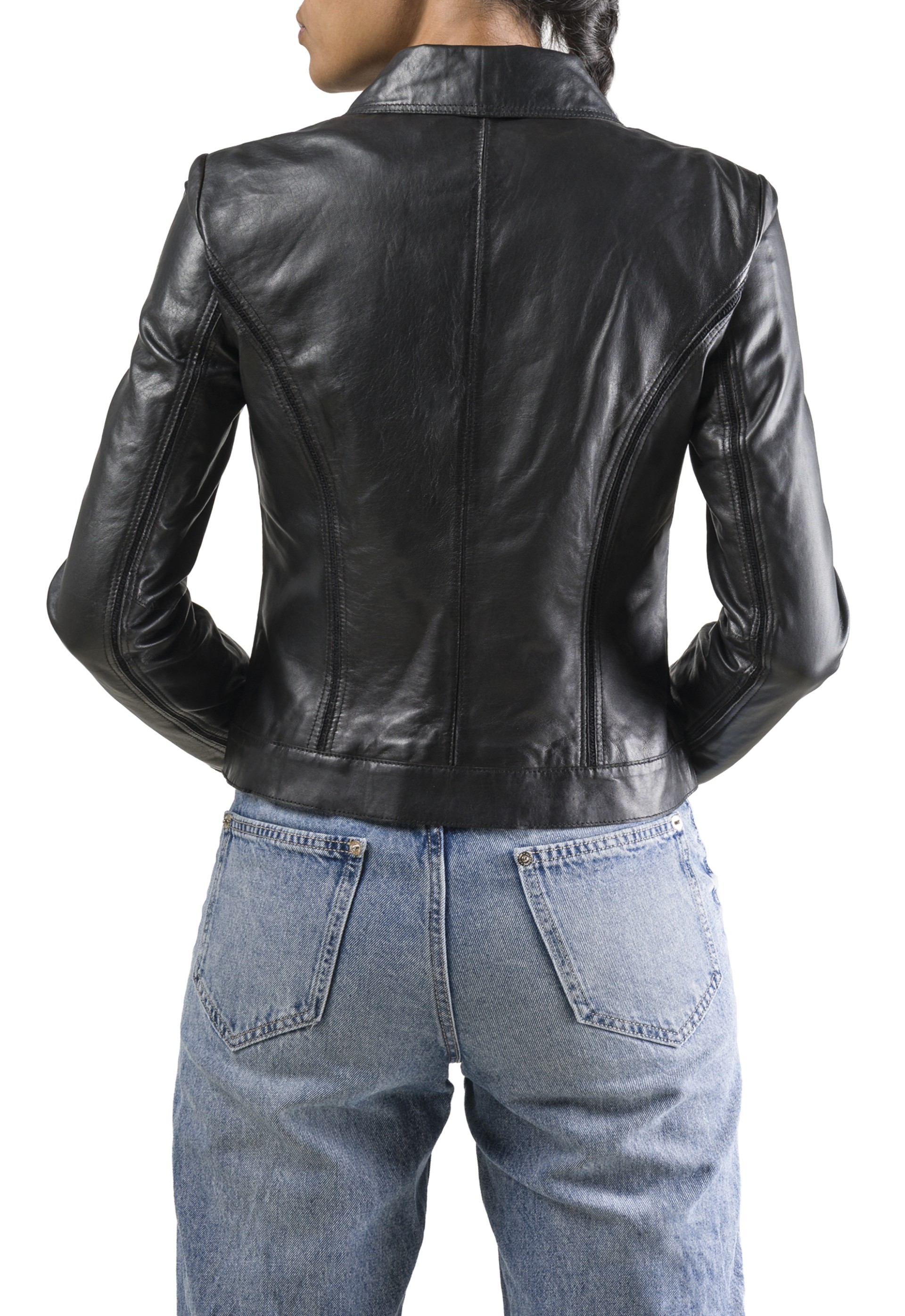 Blusão em pele Amália