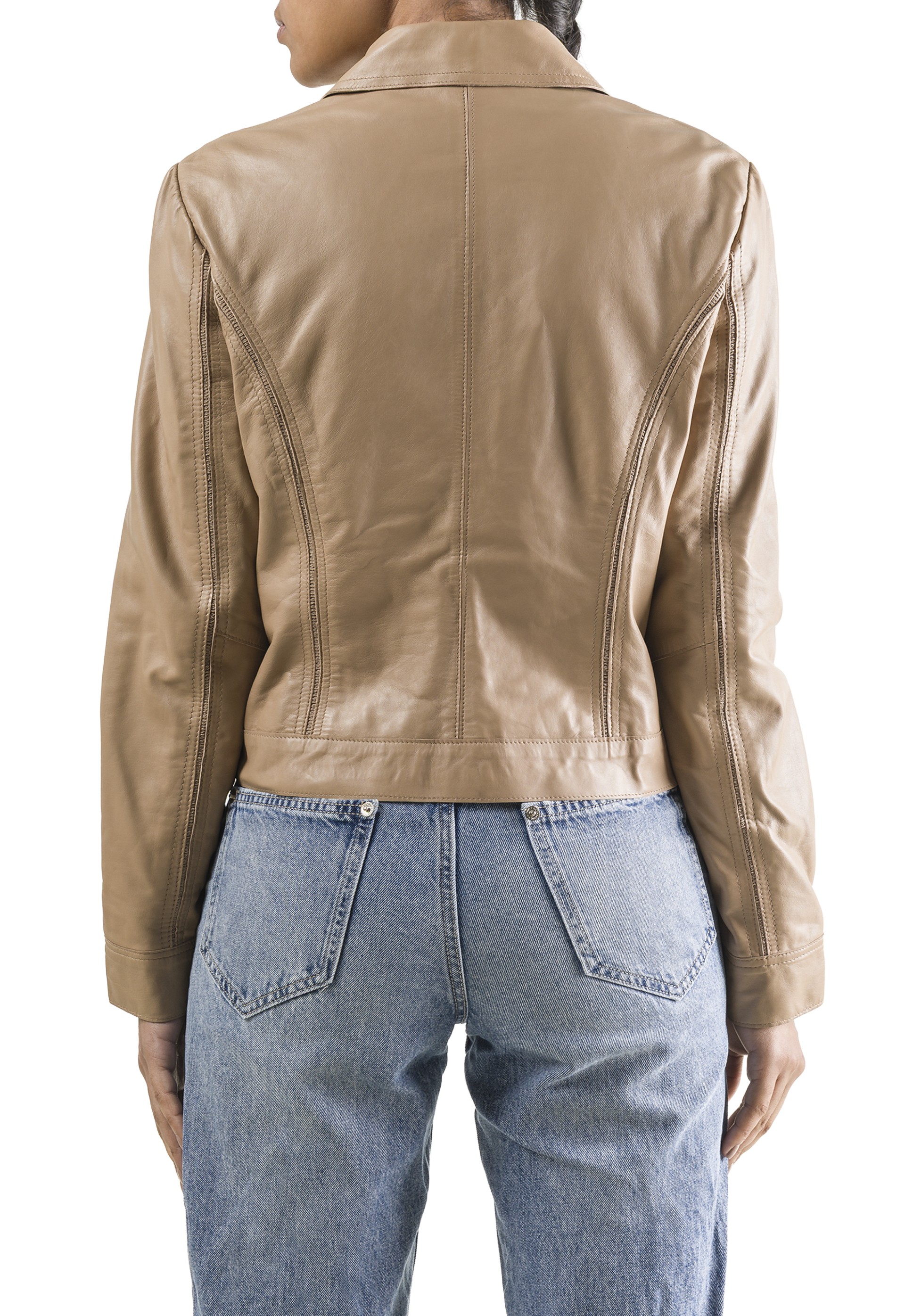 Blusão em pele Amália