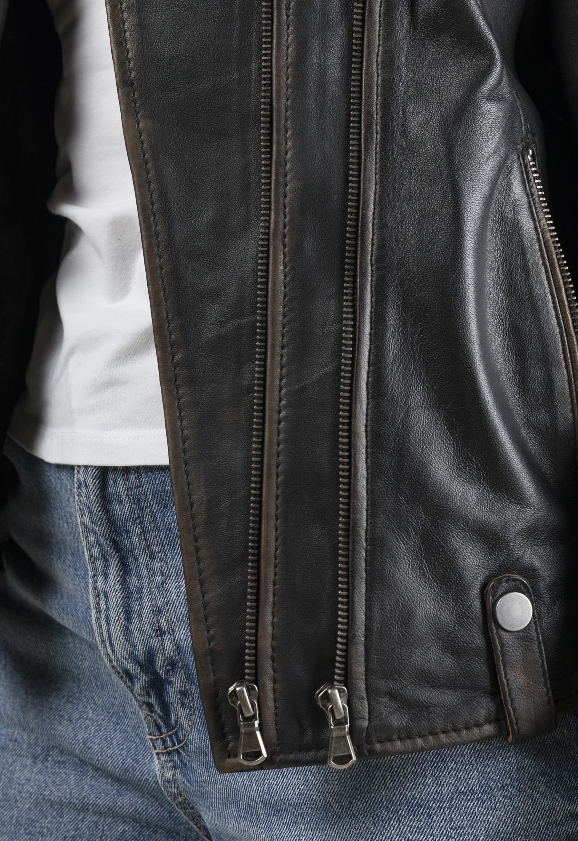 Blusão em pele Ângela