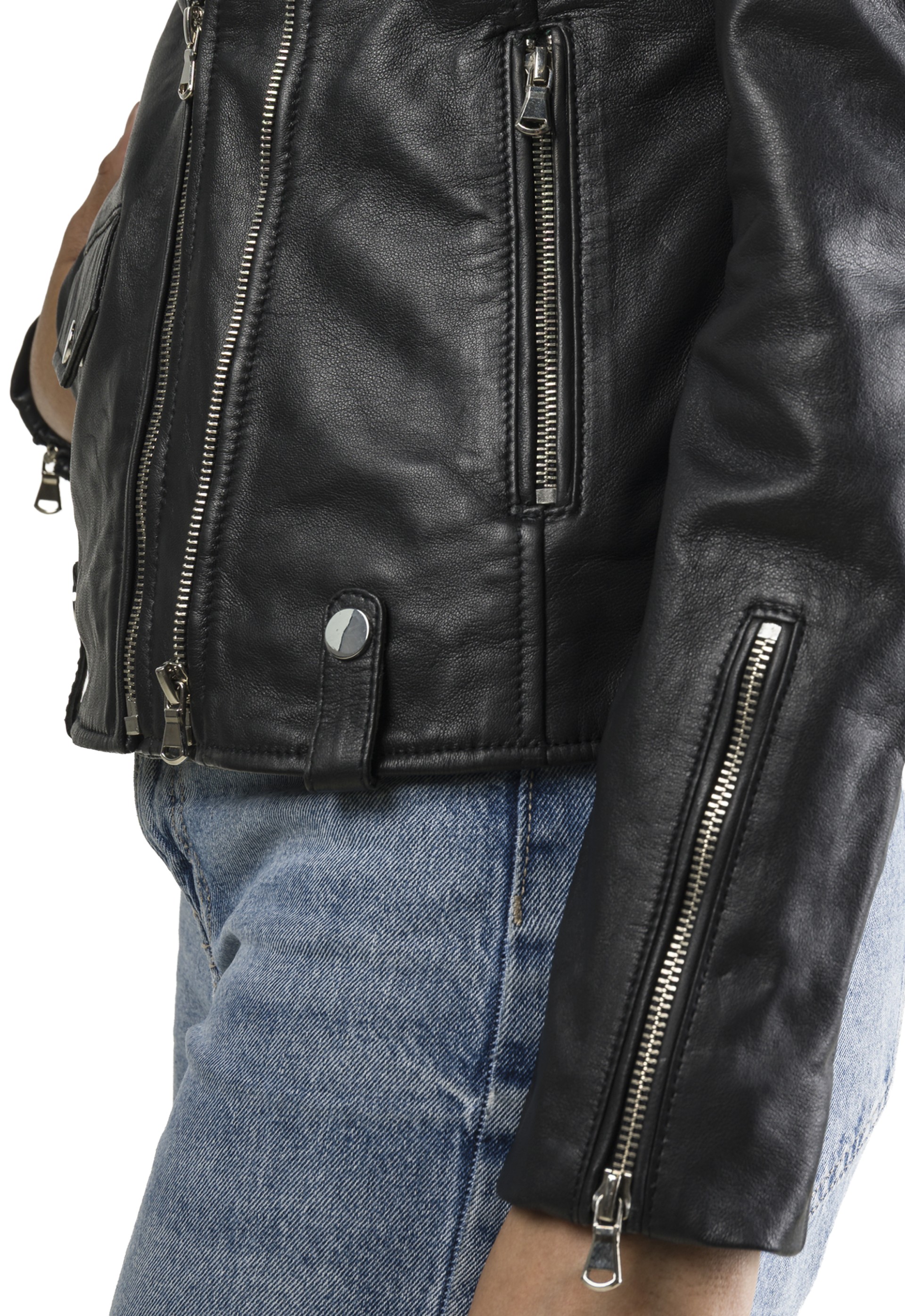 Blusão em pele Ângela