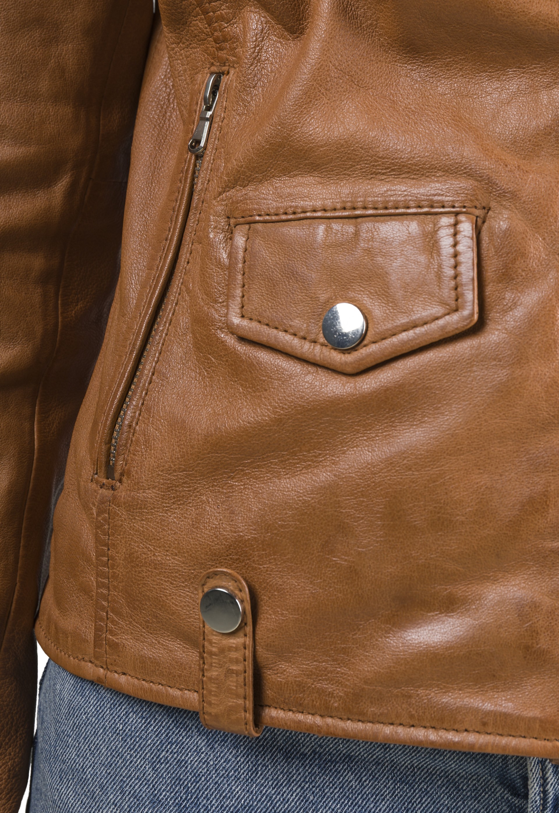 Blusão em pele Ângela