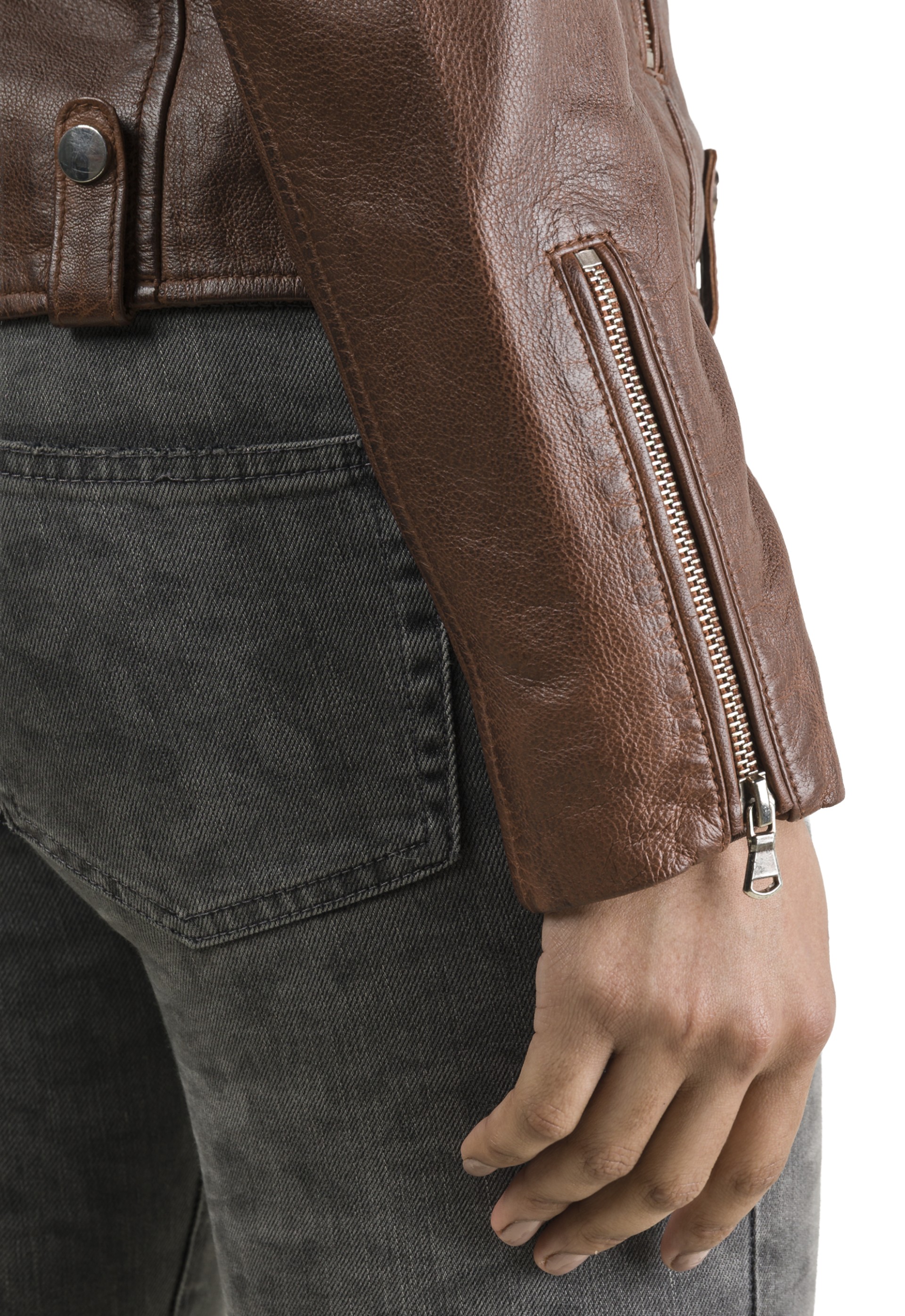 Blusão em pele Ângela