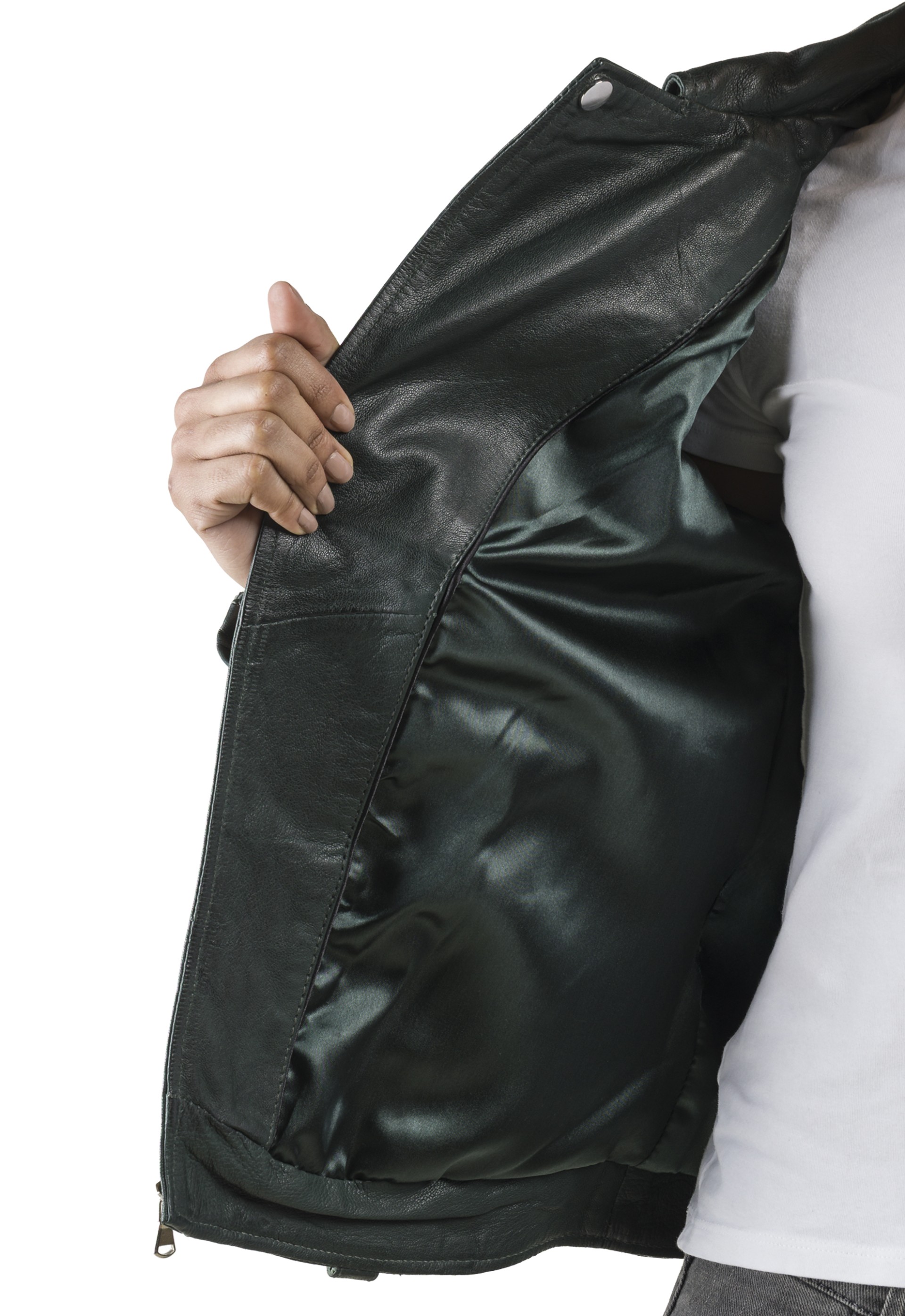 Blusão em pele Ângela