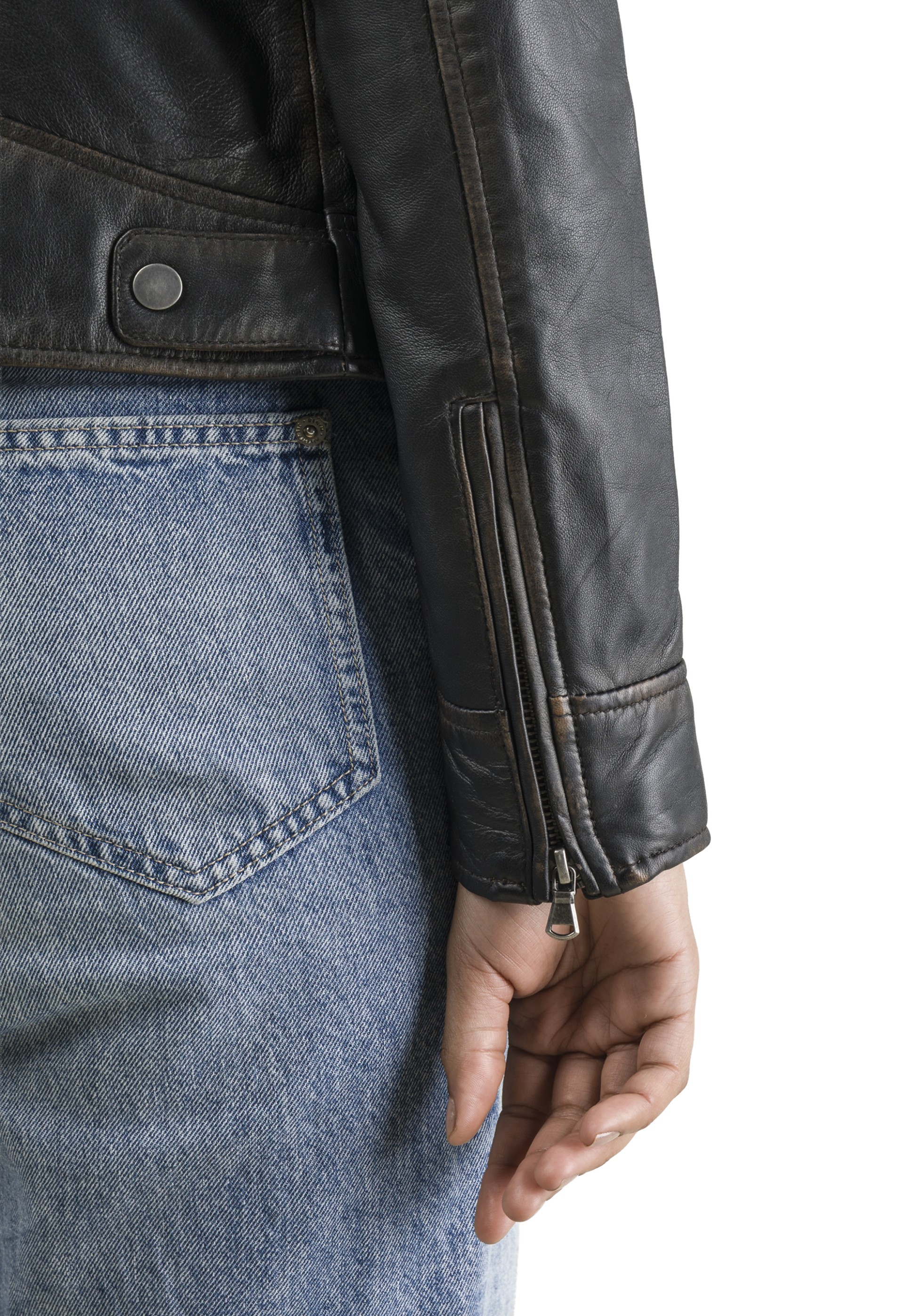 Blusão em pele Andreia