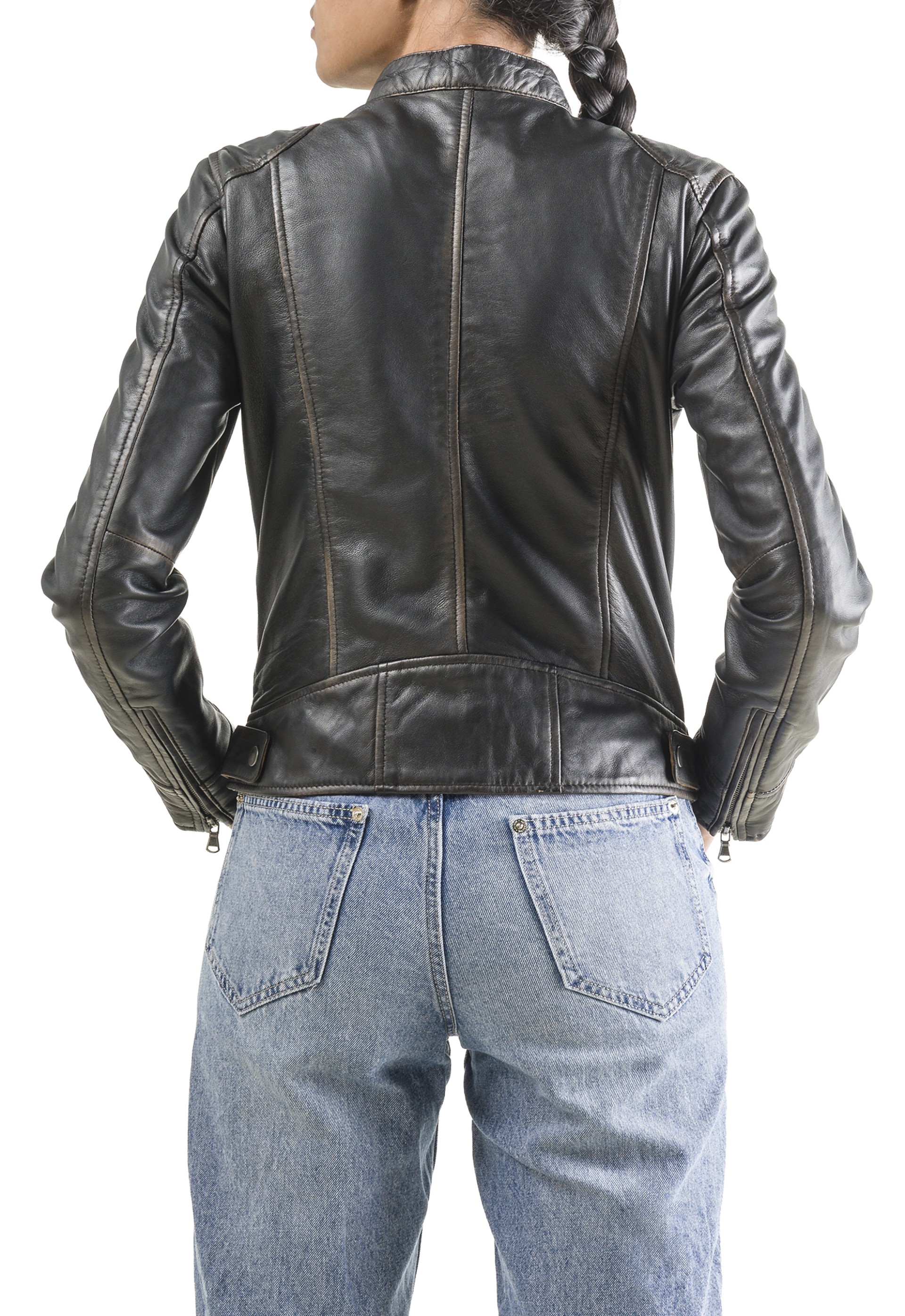 Blusão em pele Andreia