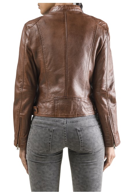 Bluso em pele Andreia