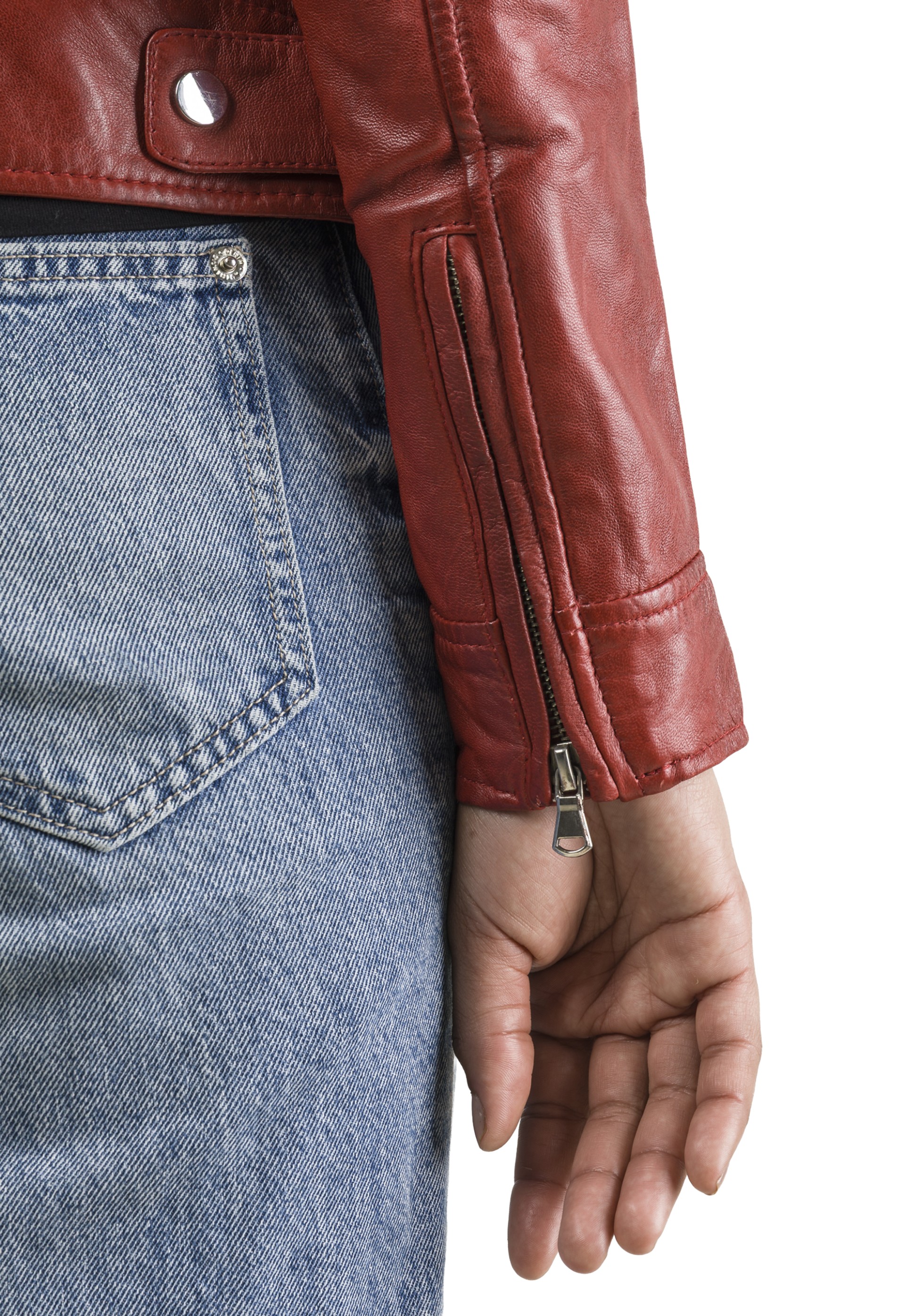 Blusão em pele Andreia