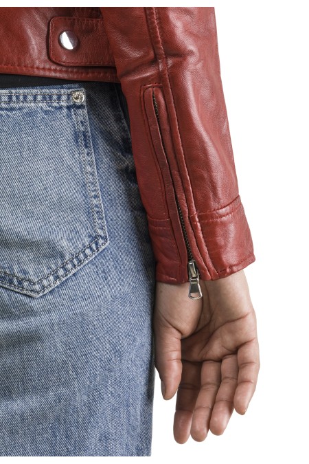 Bluso em pele Andreia