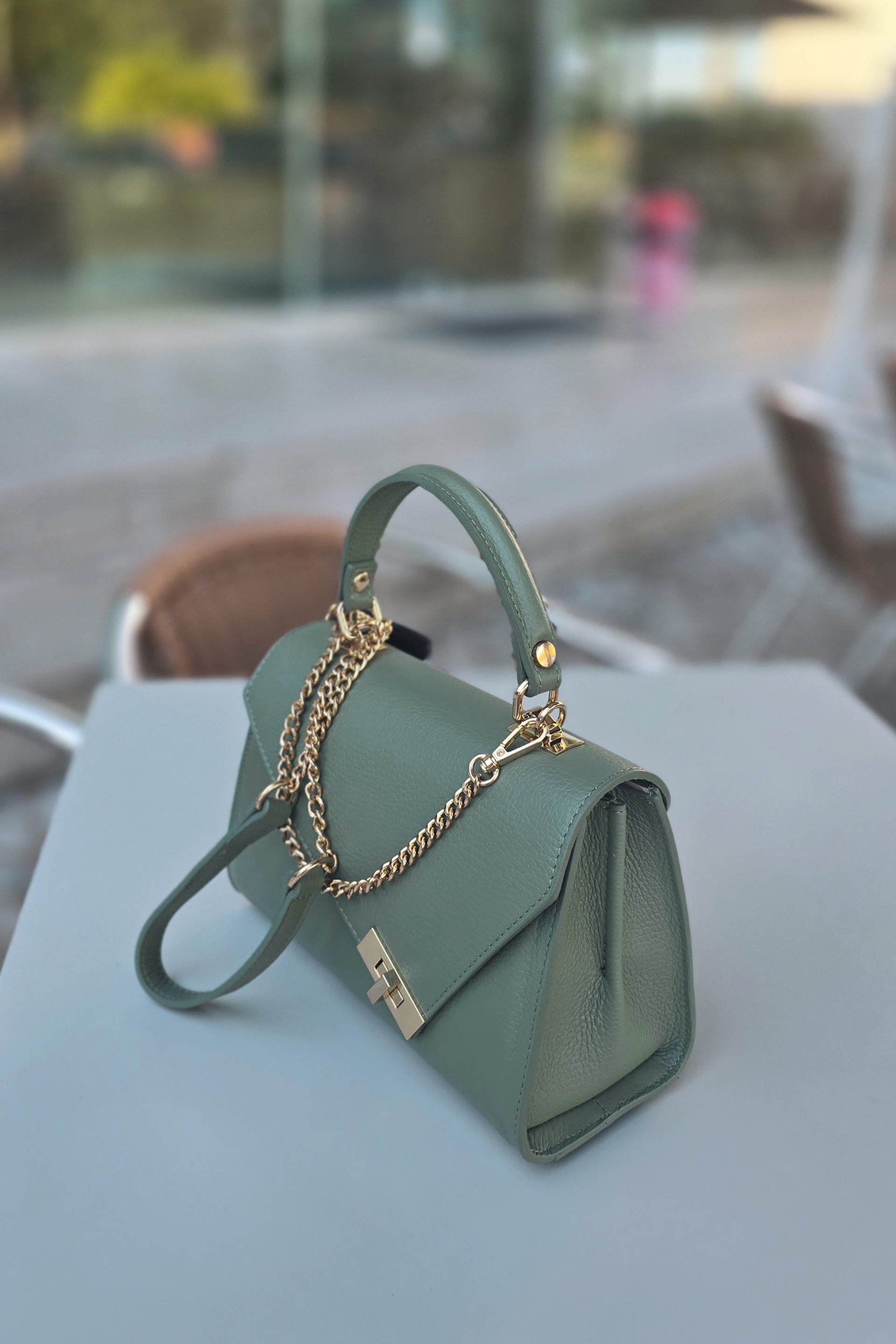 Mala em pele Georgina