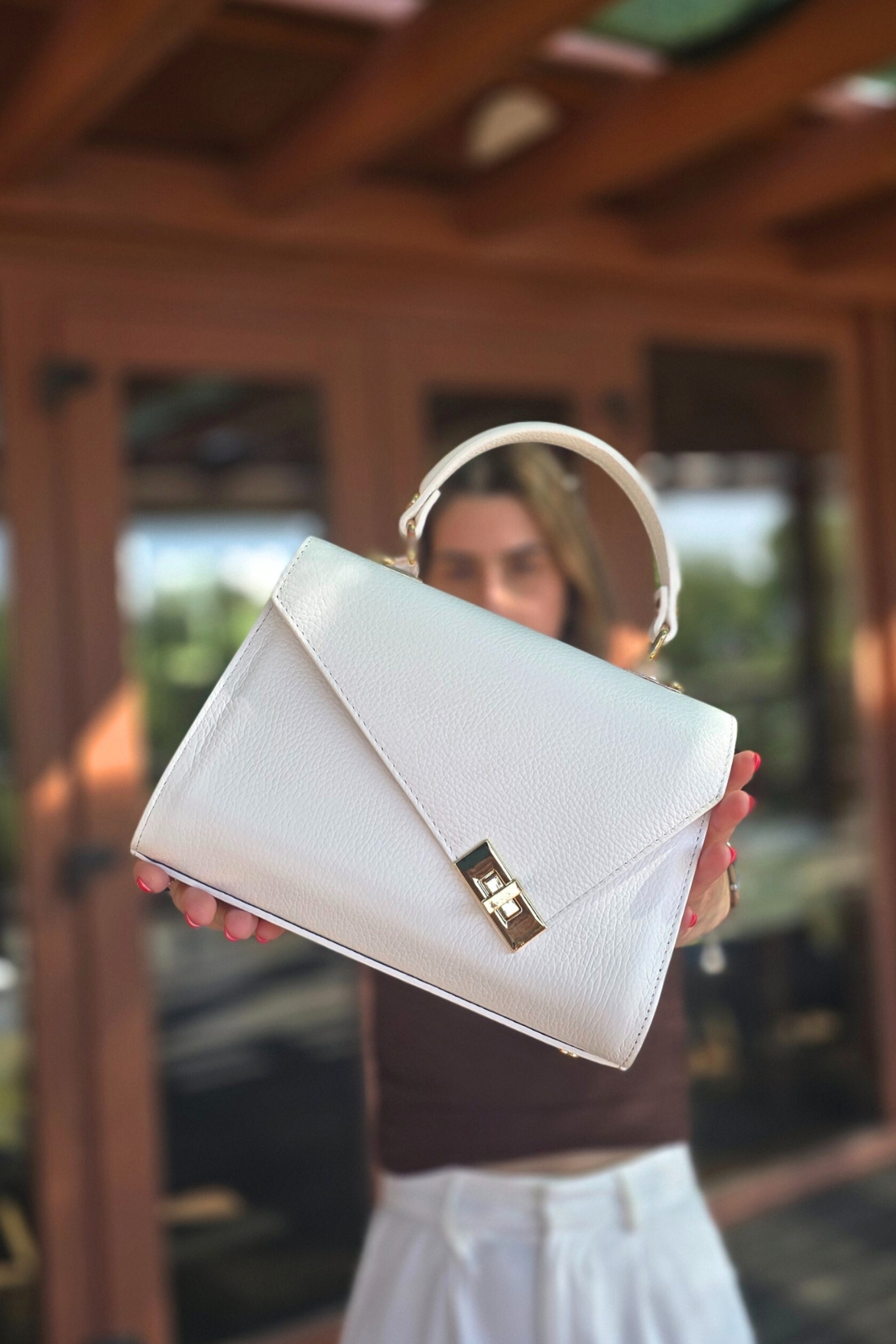 Mala em pele Georgina