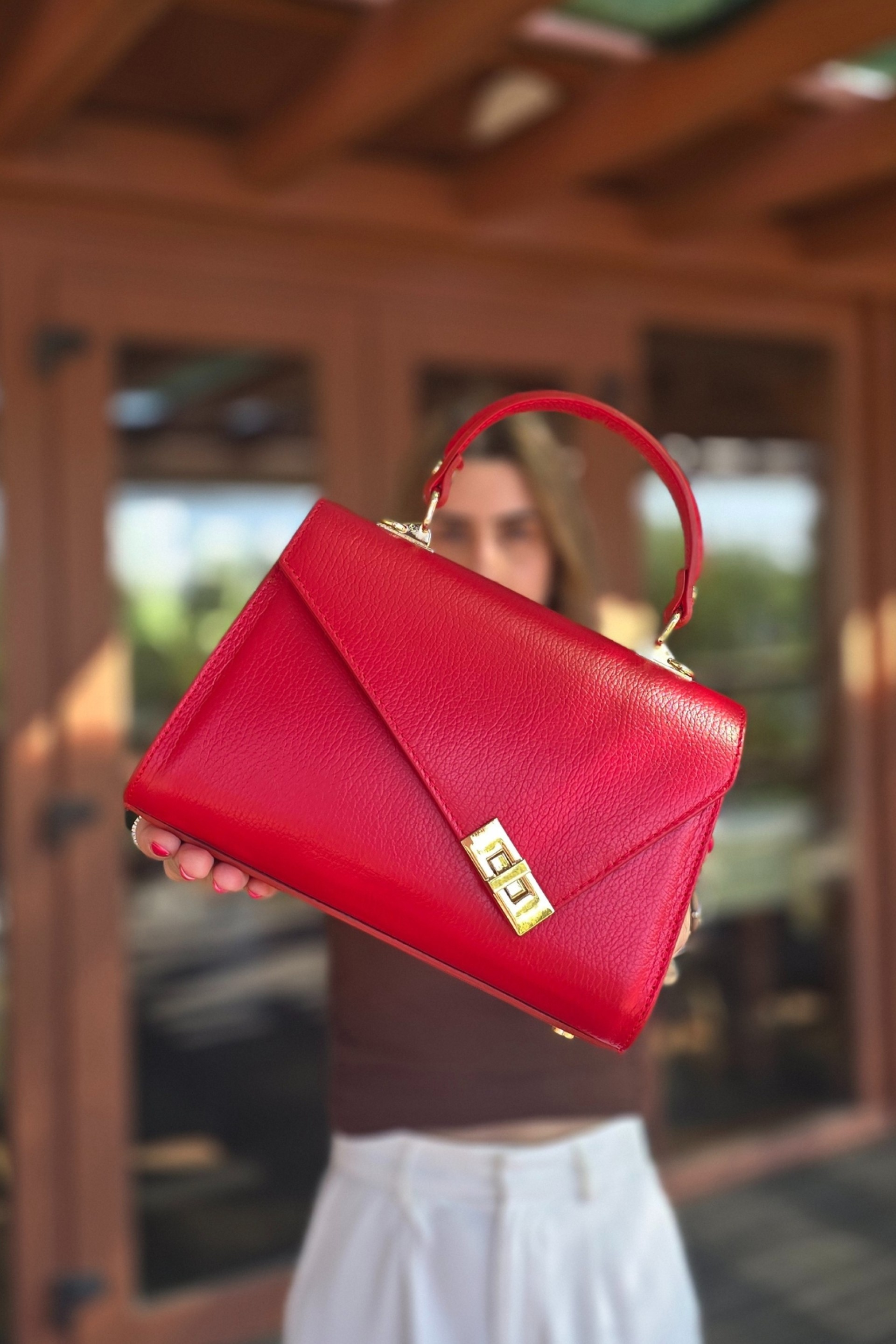 Mala em pele Georgina