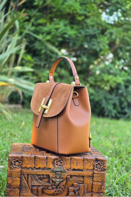Mochila em pele You Mochila em pele You
