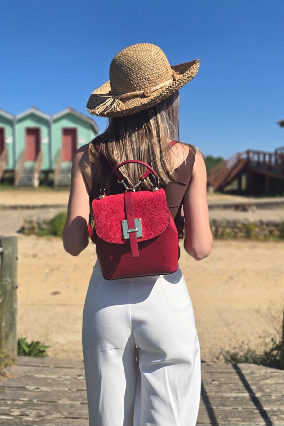 Mochila em pele You