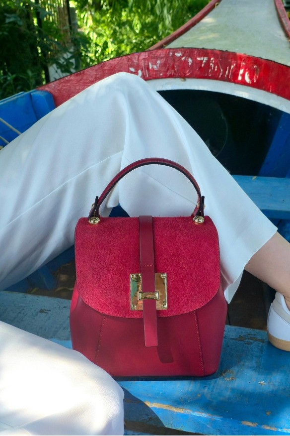 Mochila em pele You