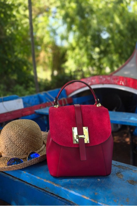 Mochila em pele You Mochila em pele You